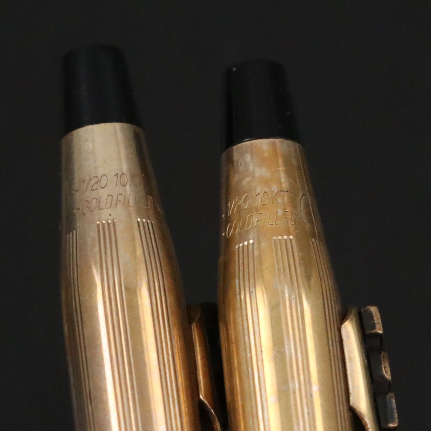 Cross for RCA 10K Gold-Filled Pen and Pencil Set with Parker Pen, Cases