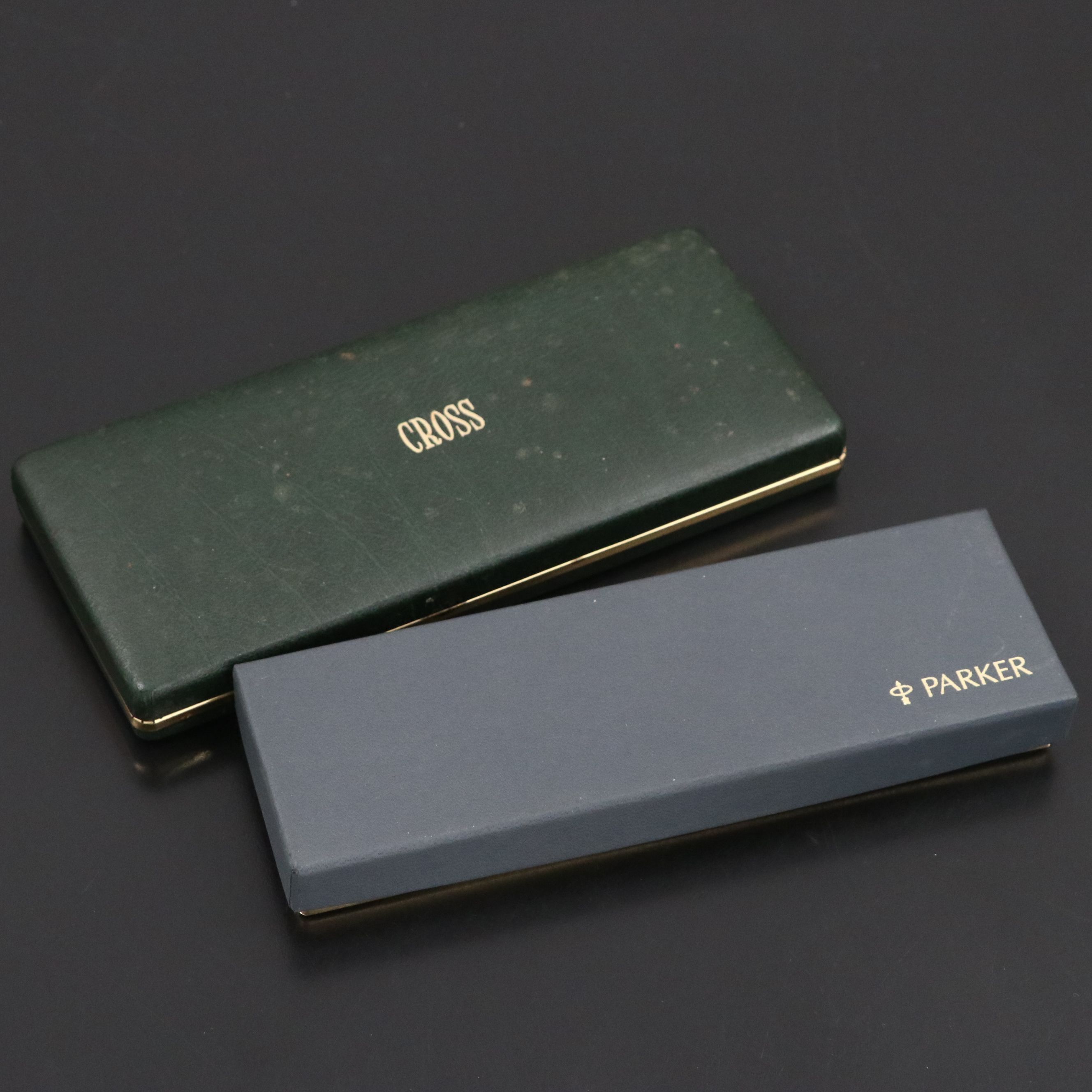 Cross for RCA 10K Gold-Filled Pen and Pencil Set with Parker Pen, Cases