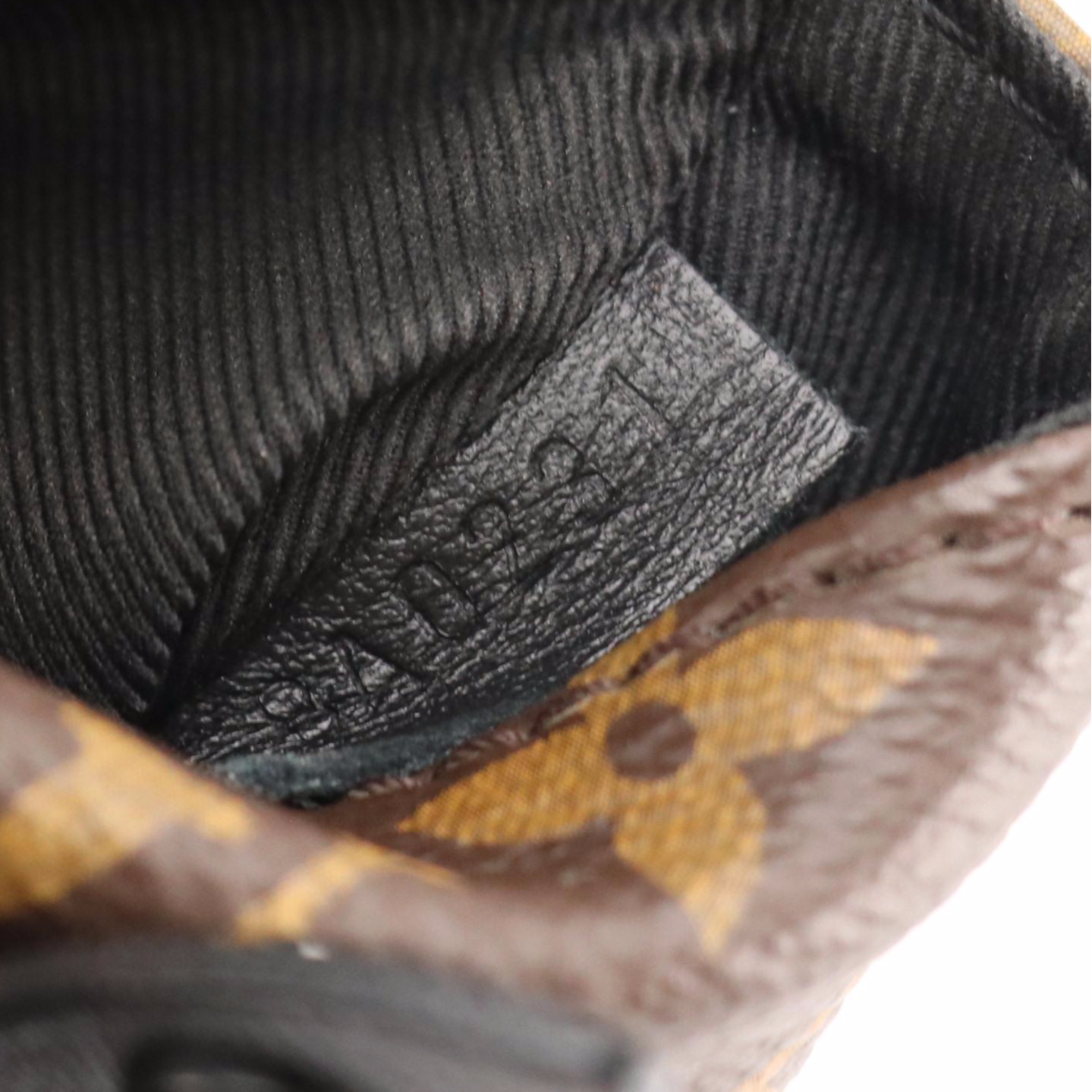 Louis Vuitton Macassar Christopher Bumbag in Monogram Canvas and Black Leather