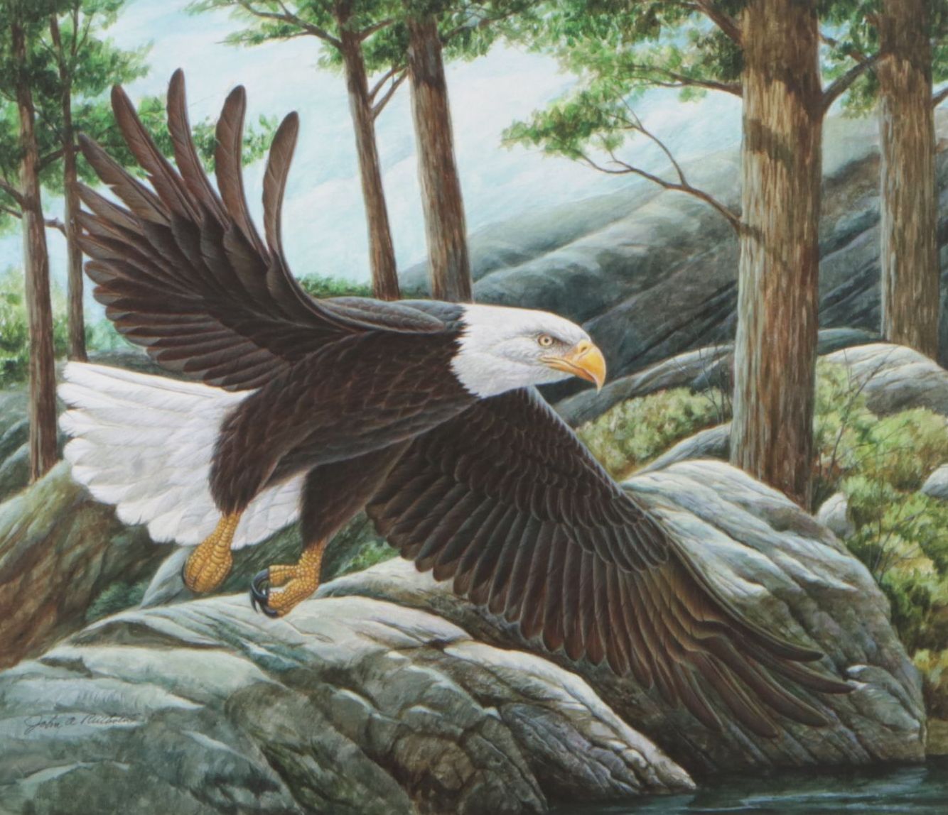 John Ruthven "Victory Flight" Giclée on Paper, 2006