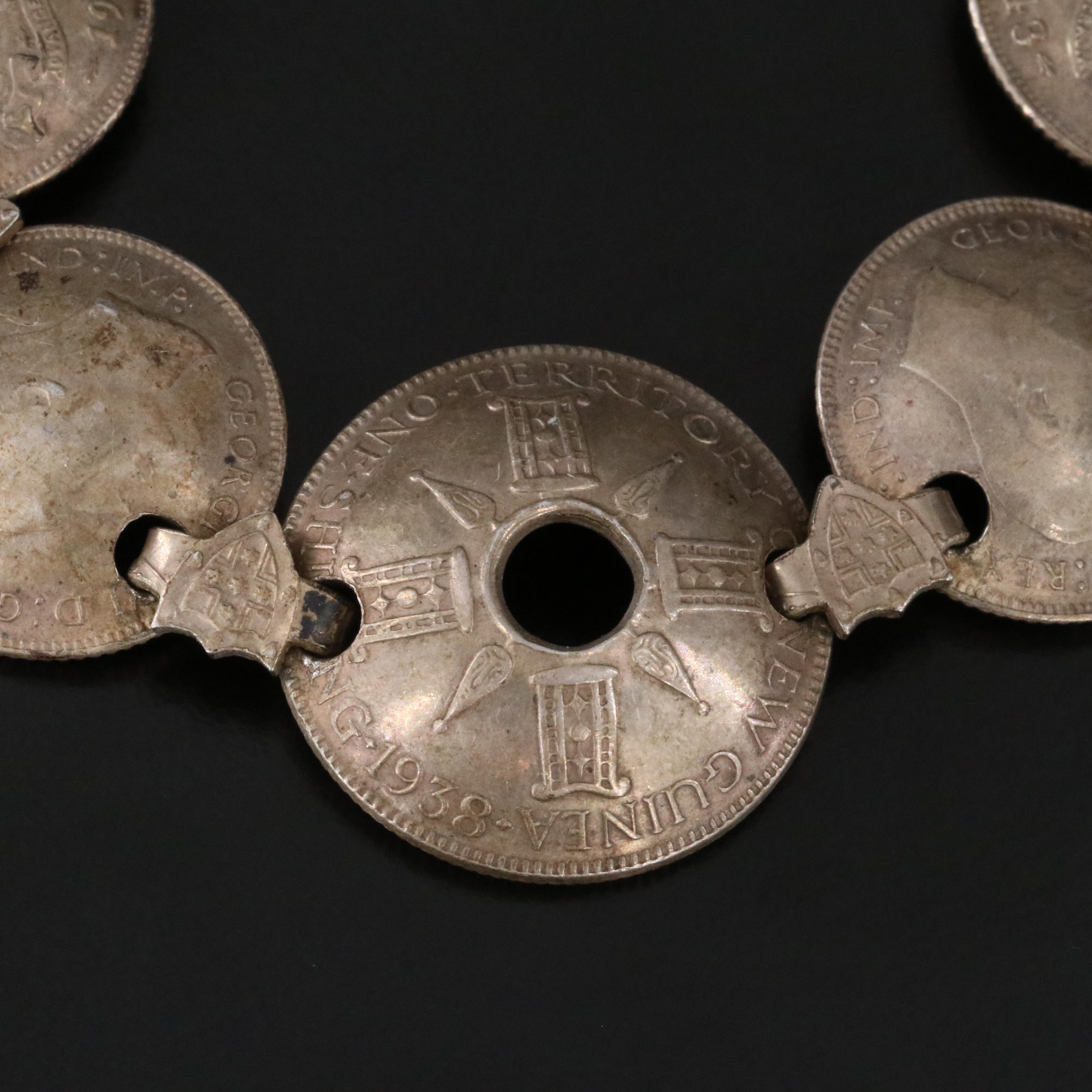 1940s Coin Bracelet