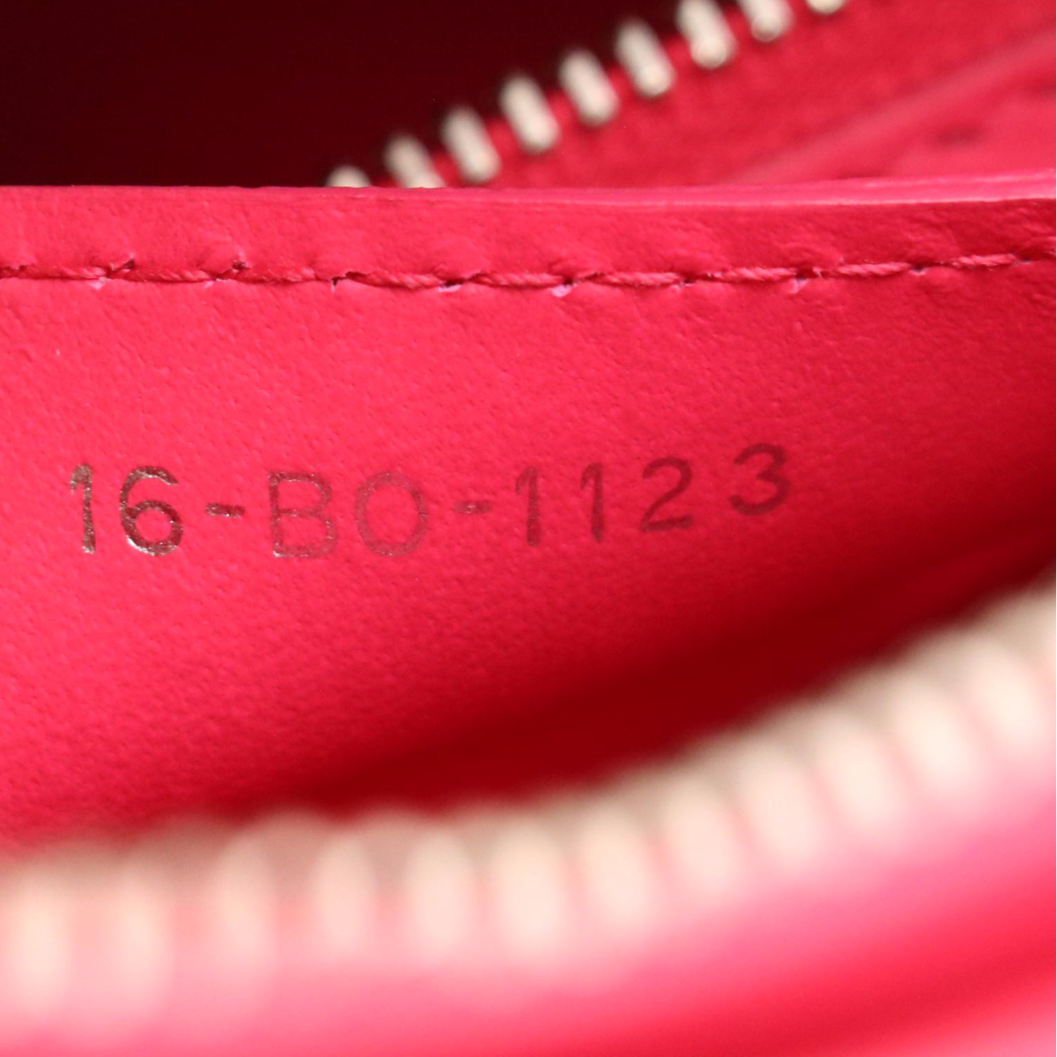 Christian Dior Lady Dior Two-Way Bag in Pink Cannage Embossed Coated Leather