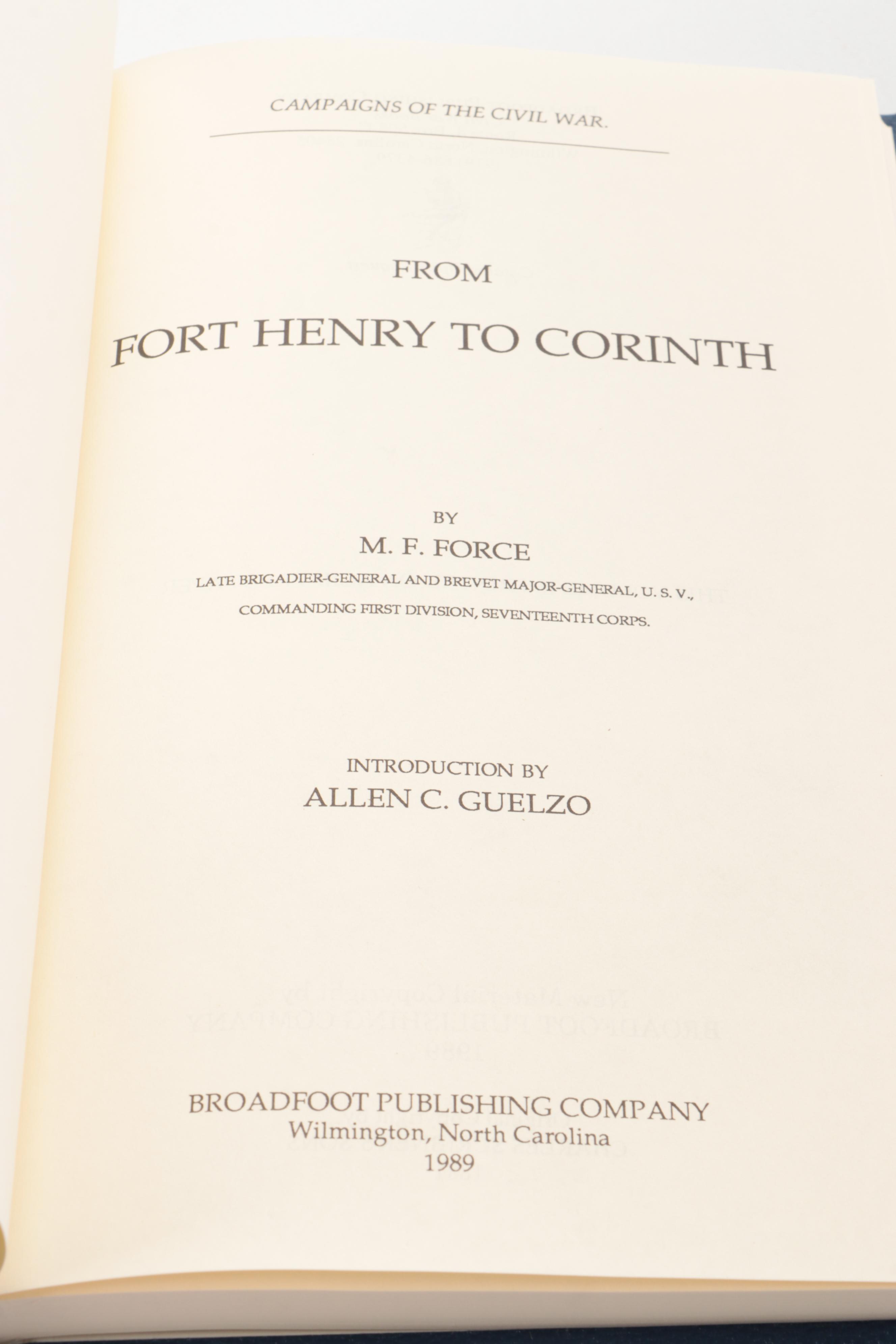 "Campaigns of the Civil War" Fifteen-Volume Set, Late 20th Century