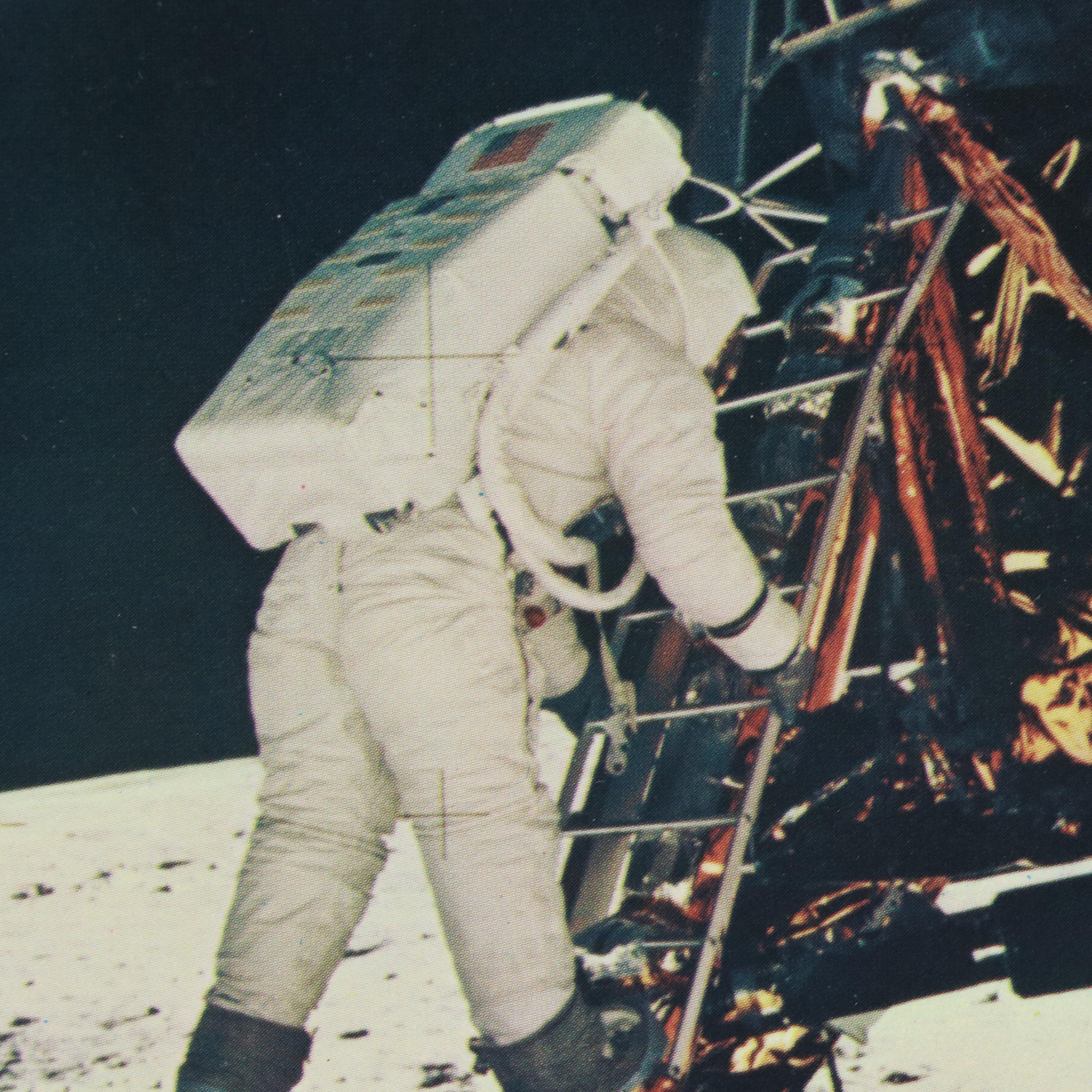 National Geographic "The Earth's Moon" Map and NASA Photo Prints