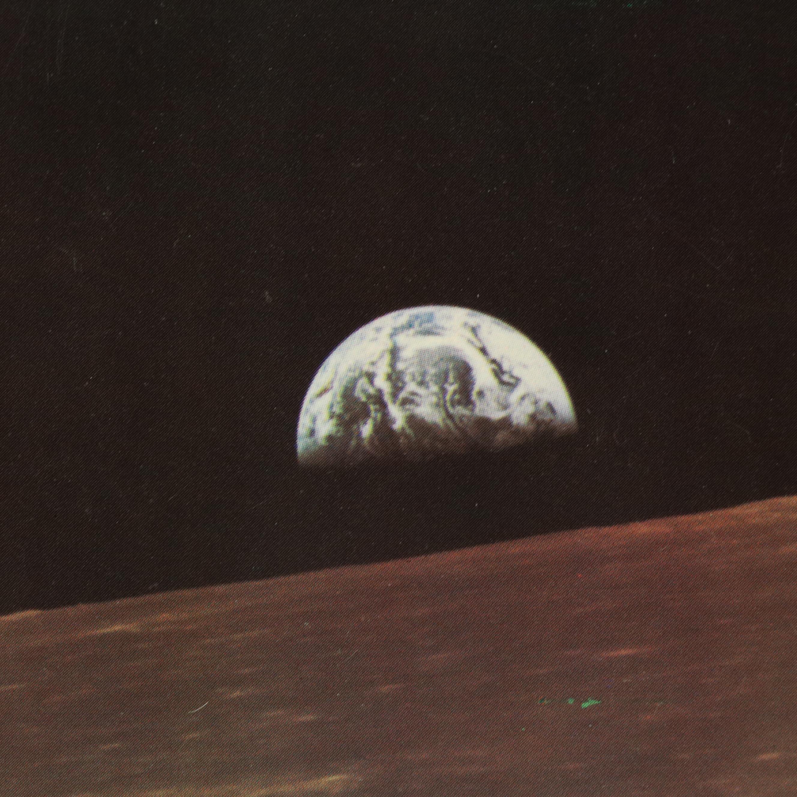 National Geographic "The Earth's Moon" Map and NASA Photo Prints