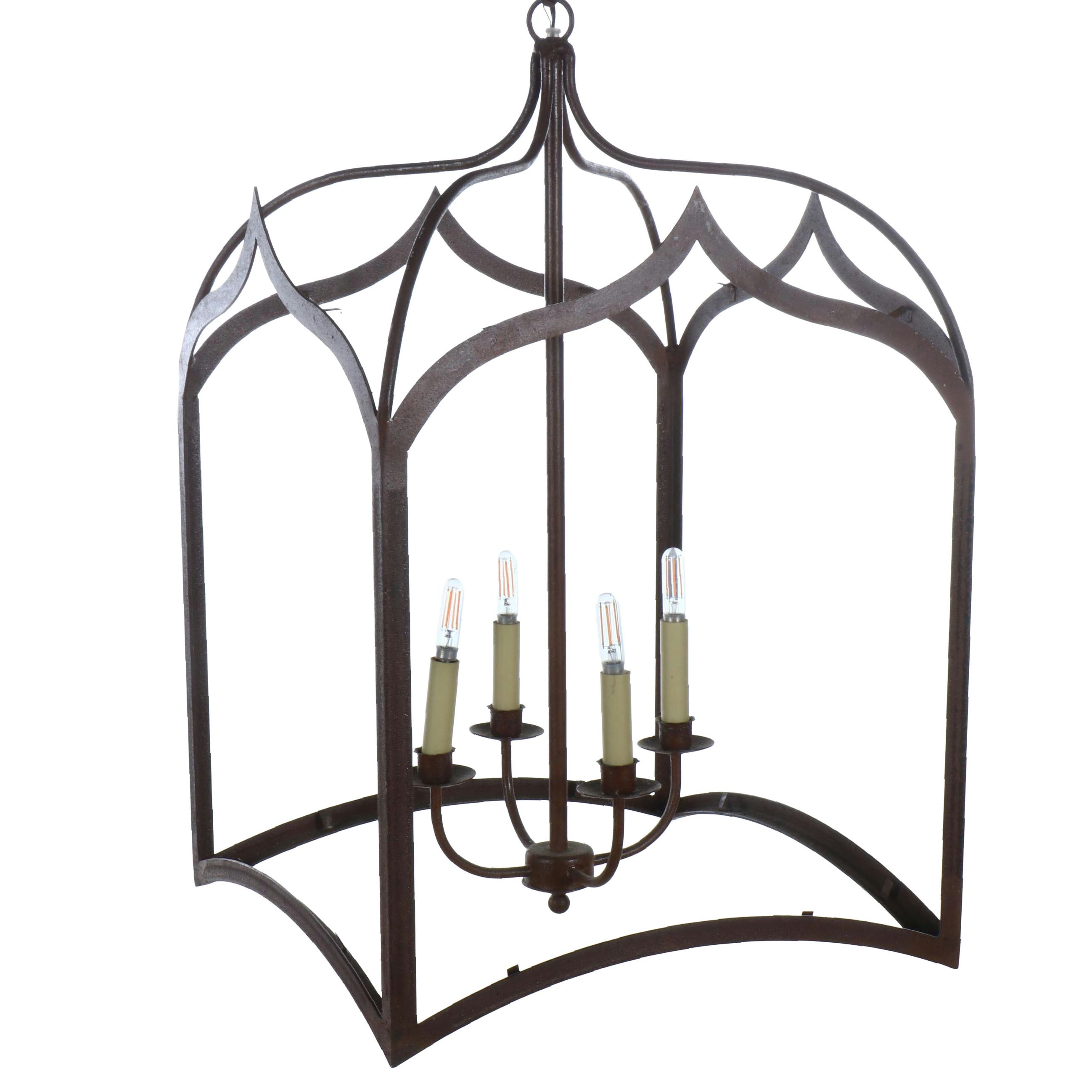 McClean Lighting "Gothic" Cage Pendant Light, 21st Century