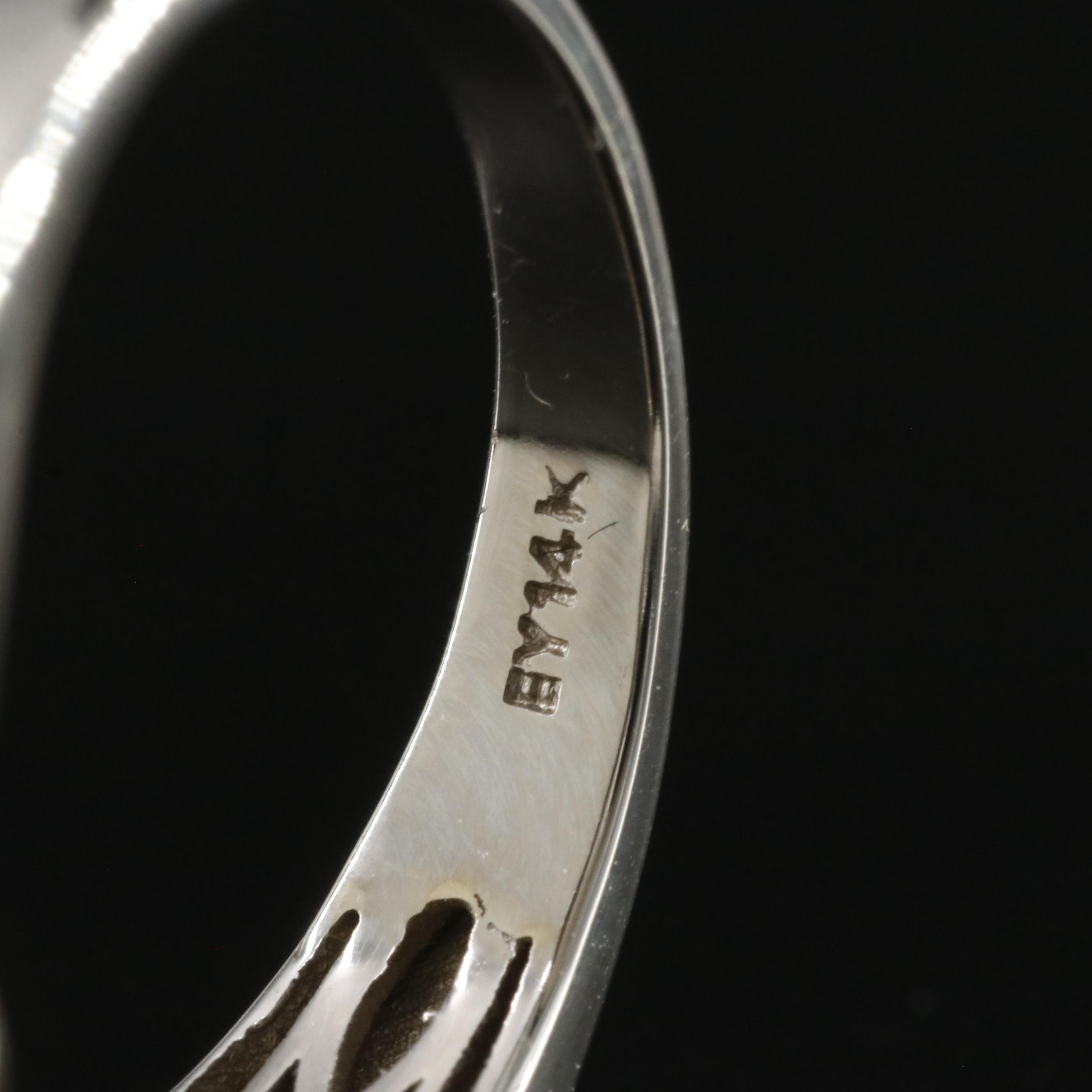 14K 0.99 CTW Diamond Fluted Ring