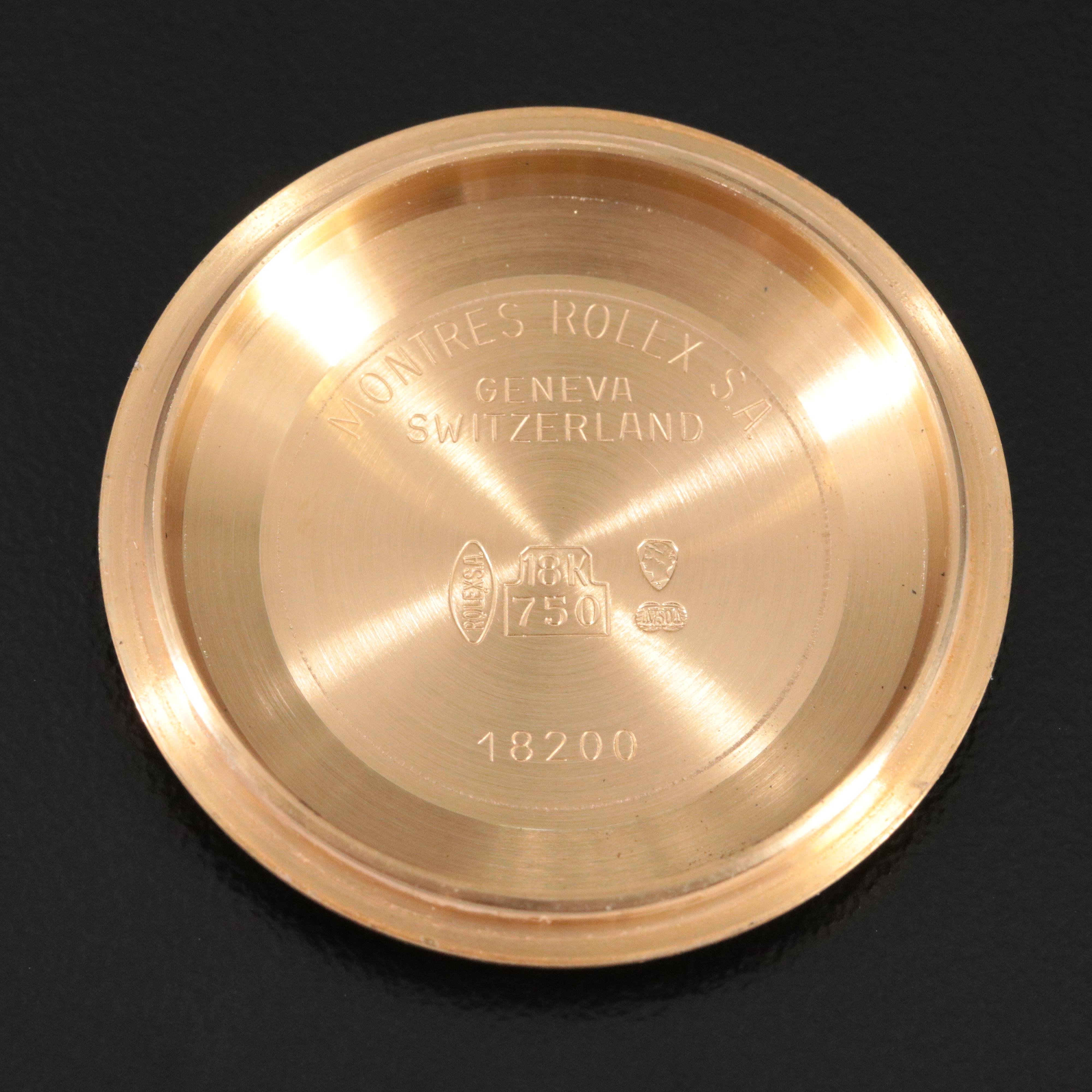 1995 Rolex Day-Date Custom Diamond President 18238 Watch