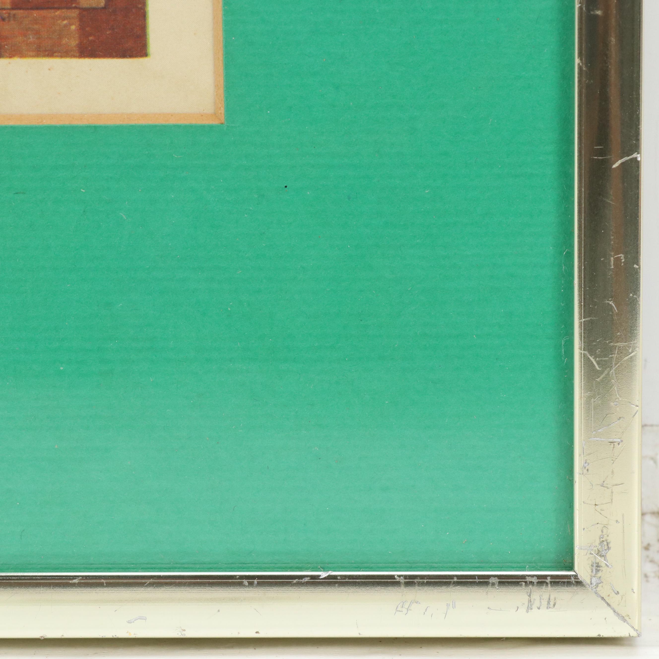 Reproduction Map of Western African Coastline After Stefano Bonsignori