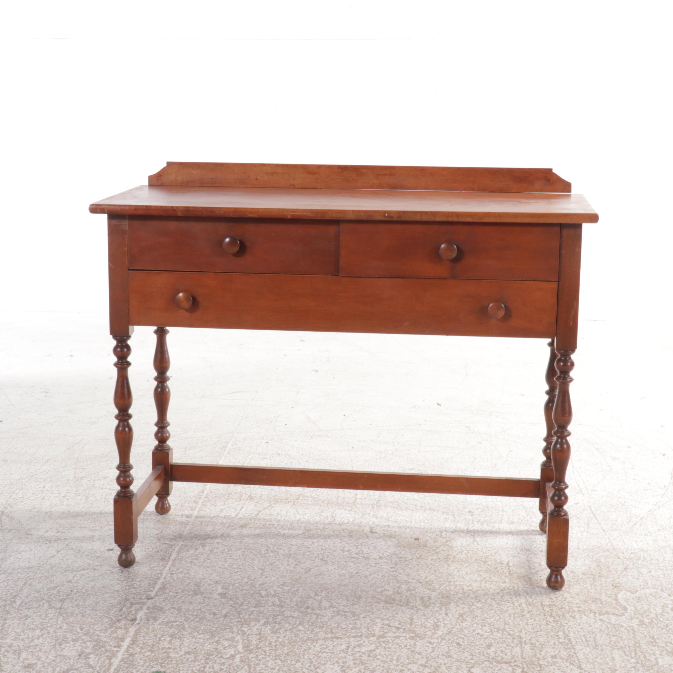 Conant-Ball Co. American Colonial Cherry Washstand with Twin Size Bed