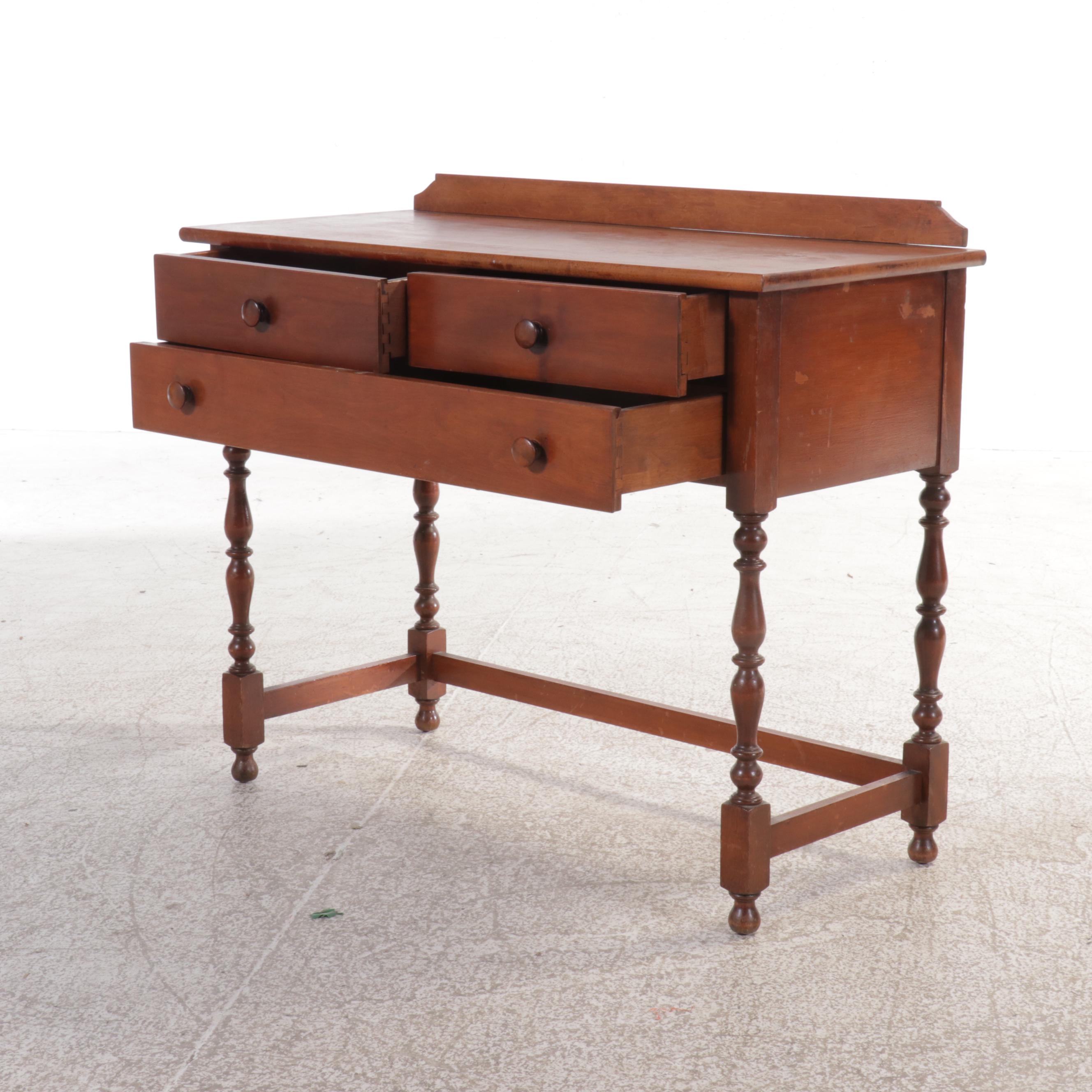 Conant-Ball Co. American Colonial Cherry Washstand with Twin Size Bed