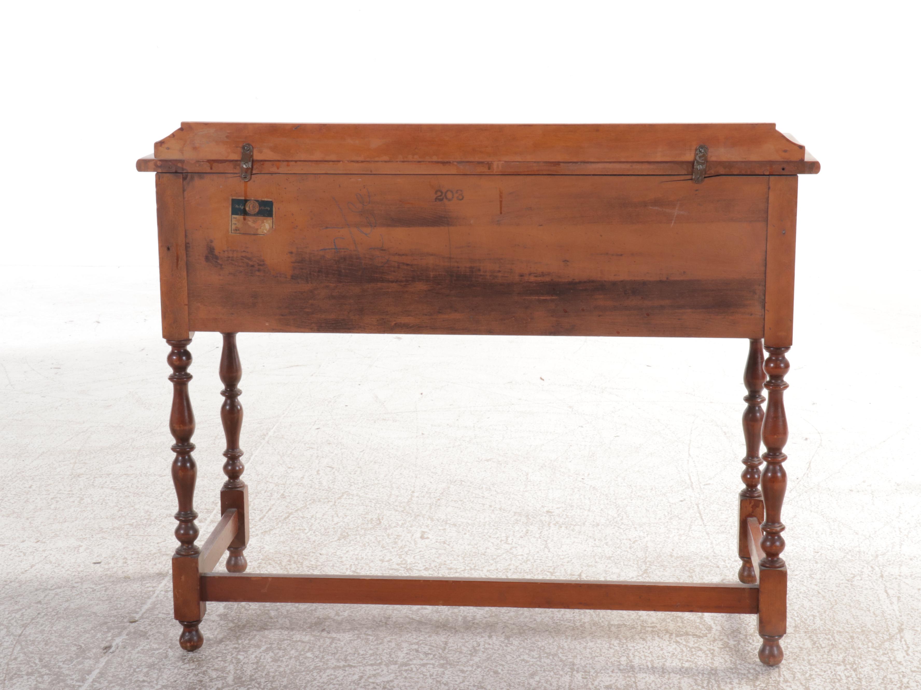 Conant-Ball Co. American Colonial Cherry Washstand with Twin Size Bed