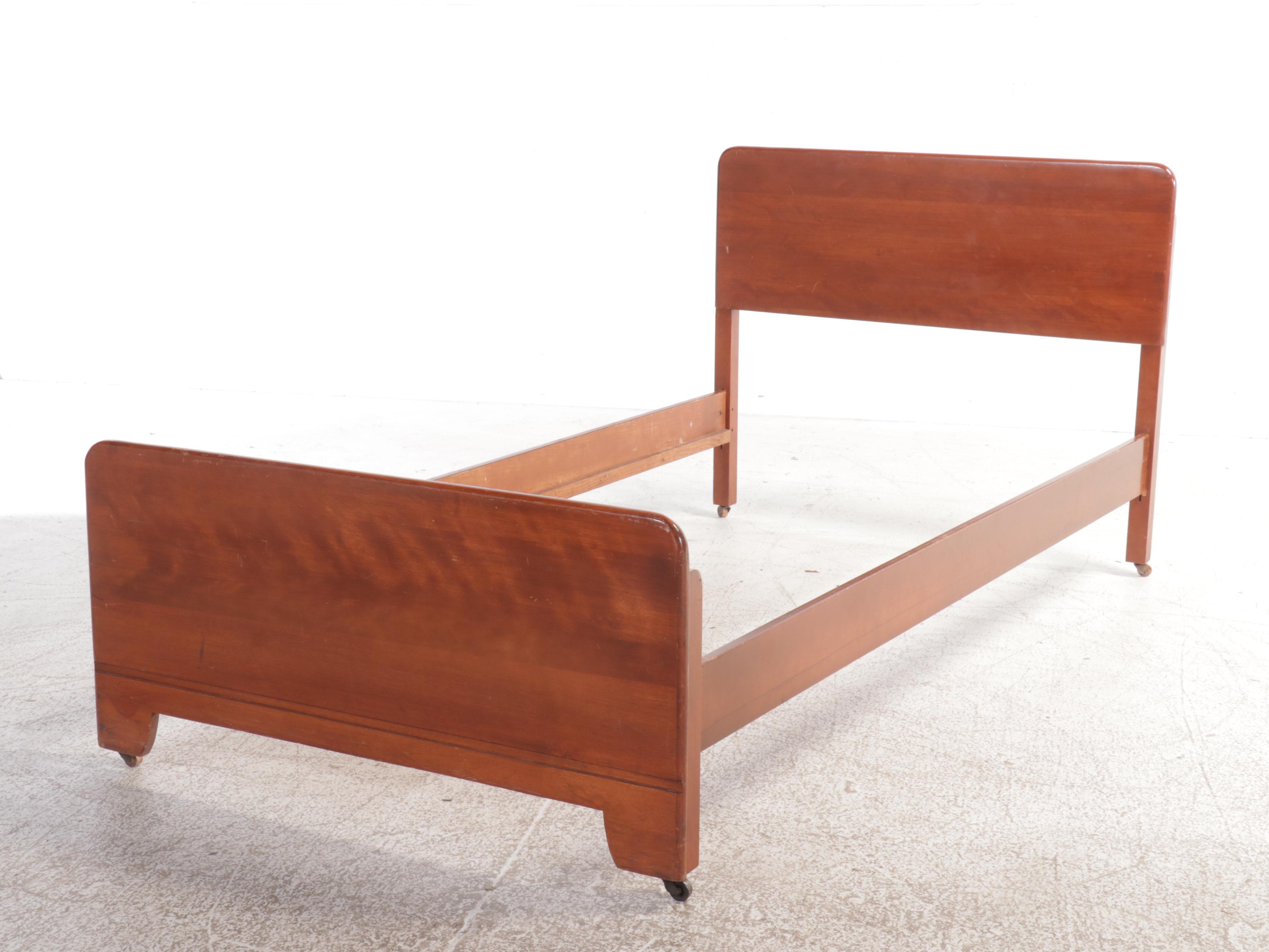 Conant-Ball Co. American Colonial Cherry Washstand with Twin Size Bed