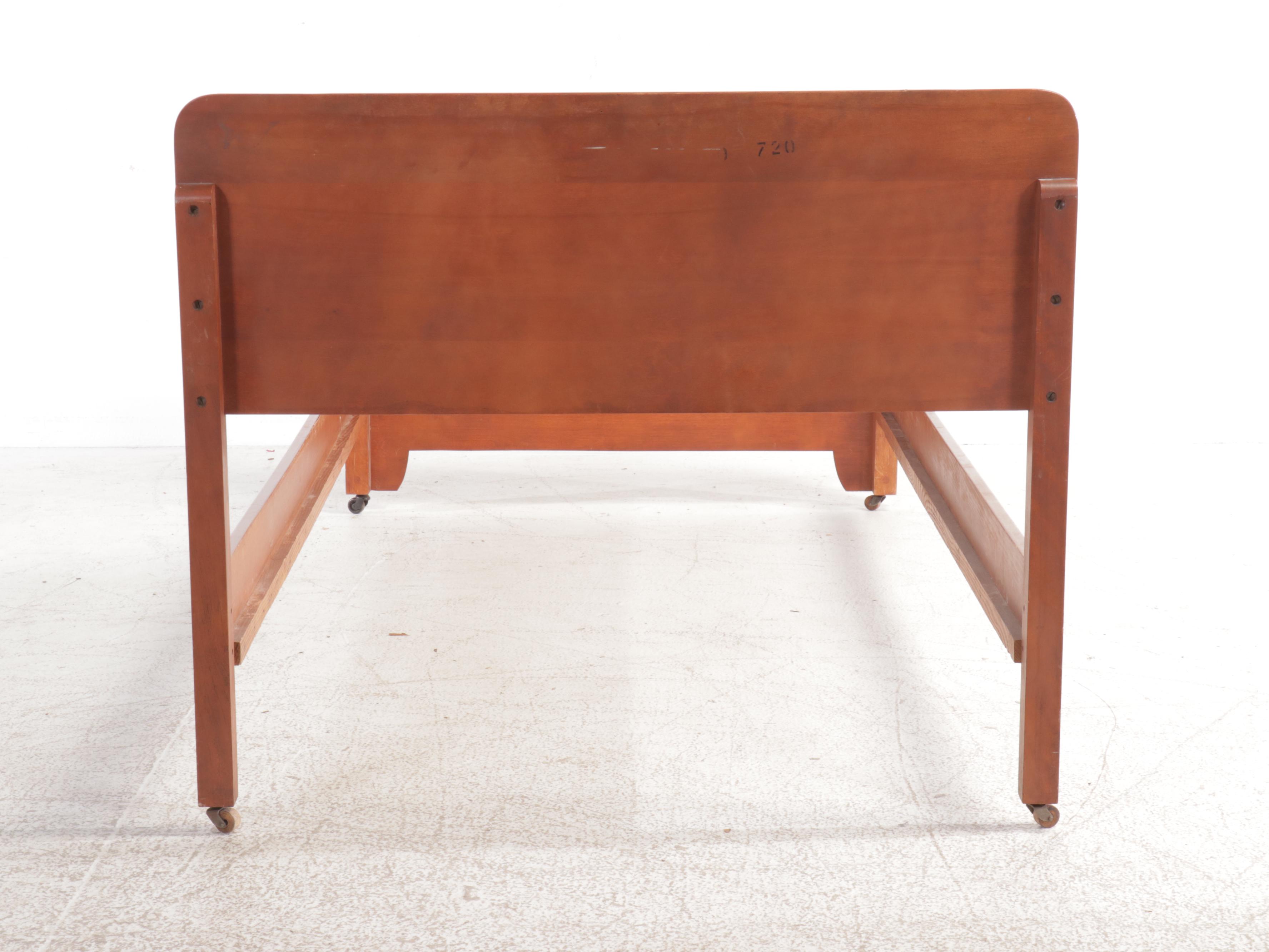 Conant-Ball Co. American Colonial Cherry Washstand with Twin Size Bed