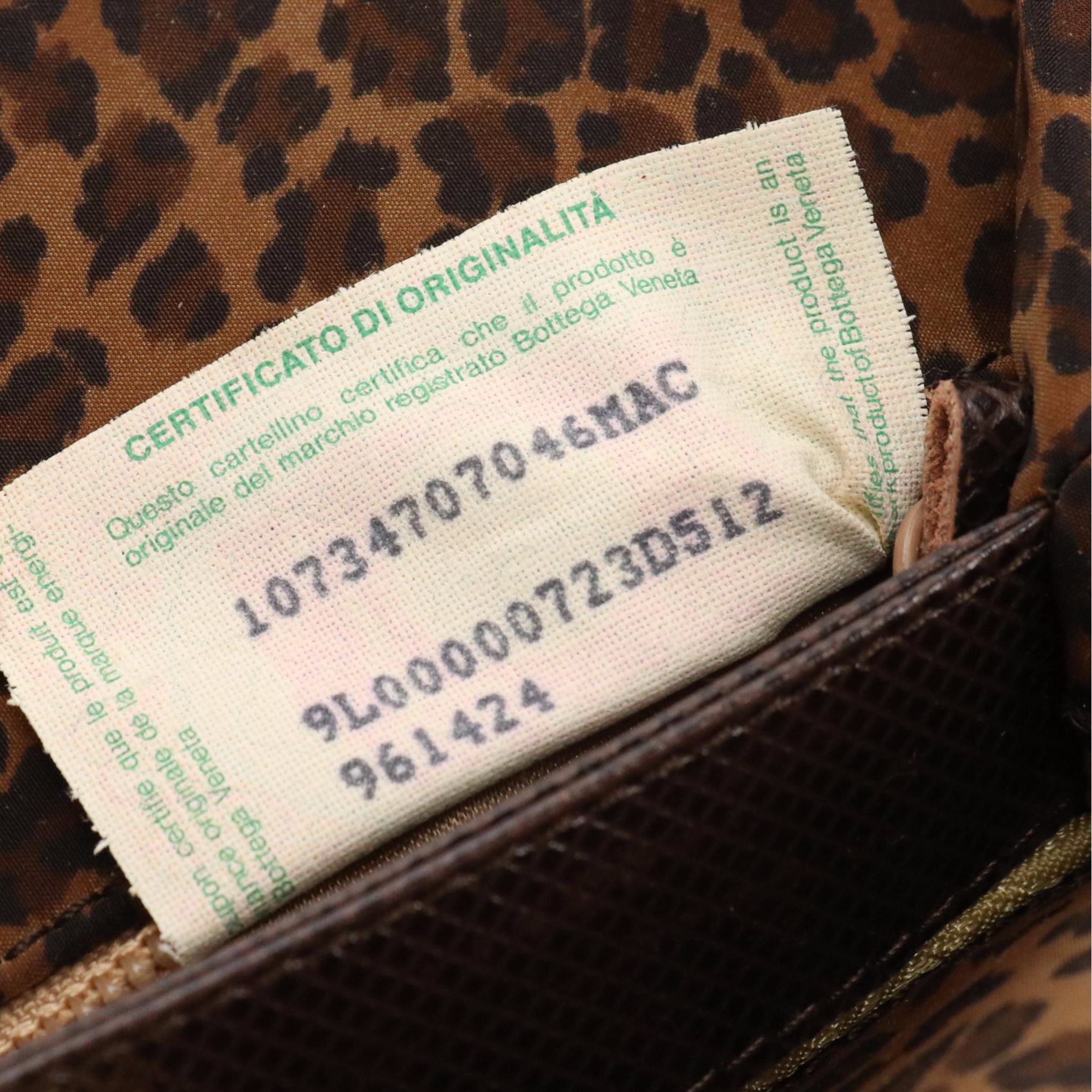 Bottega Veneta Leopard Print Textile/Textured Leather Shoulder Bag and Crossbody