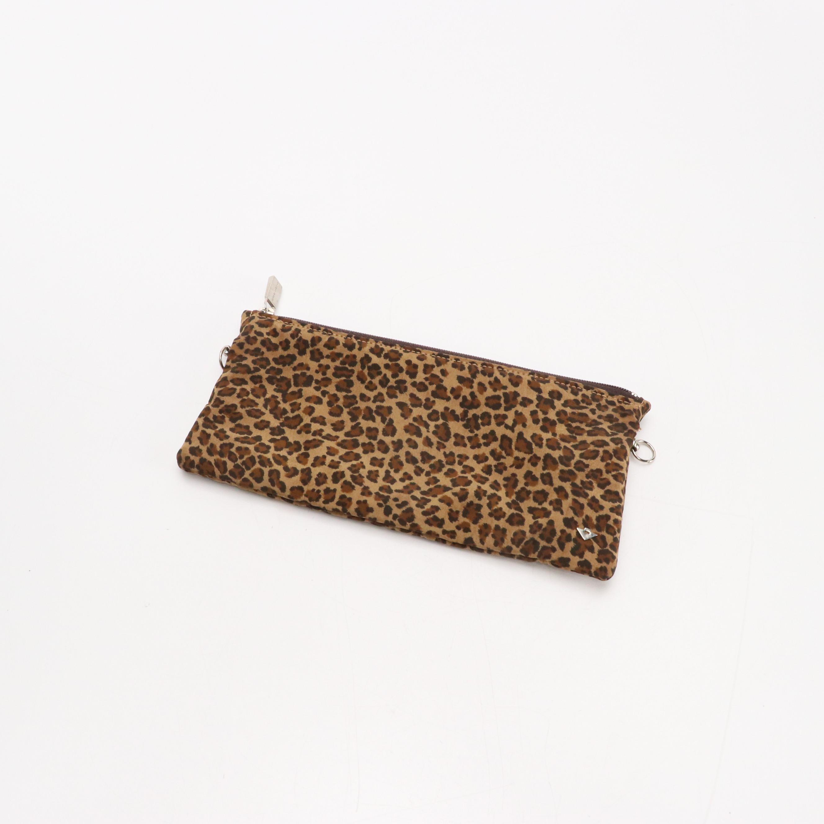 Bottega Veneta Leopard Print Textile/Textured Leather Shoulder Bag and Crossbody