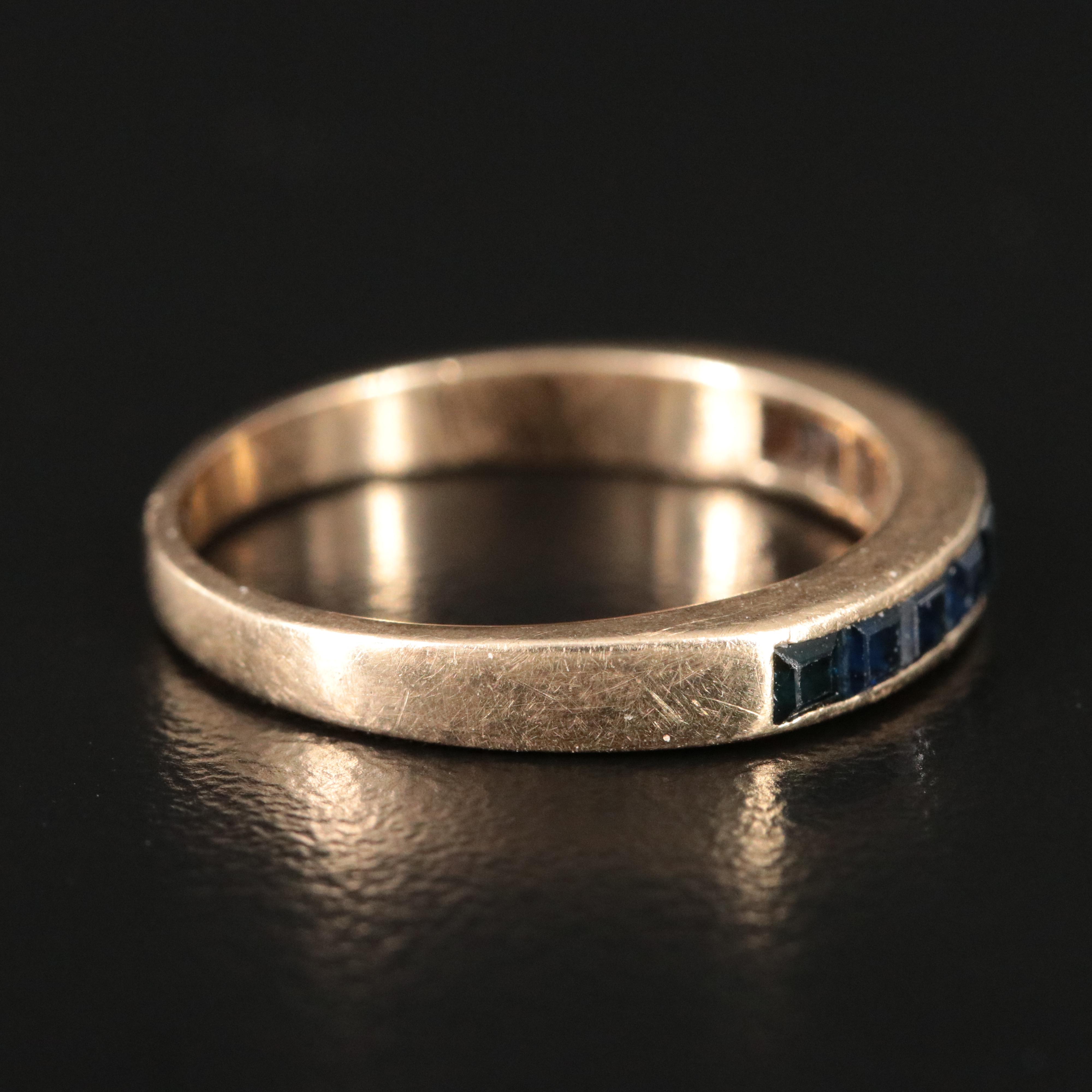 14K Sapphire Ring