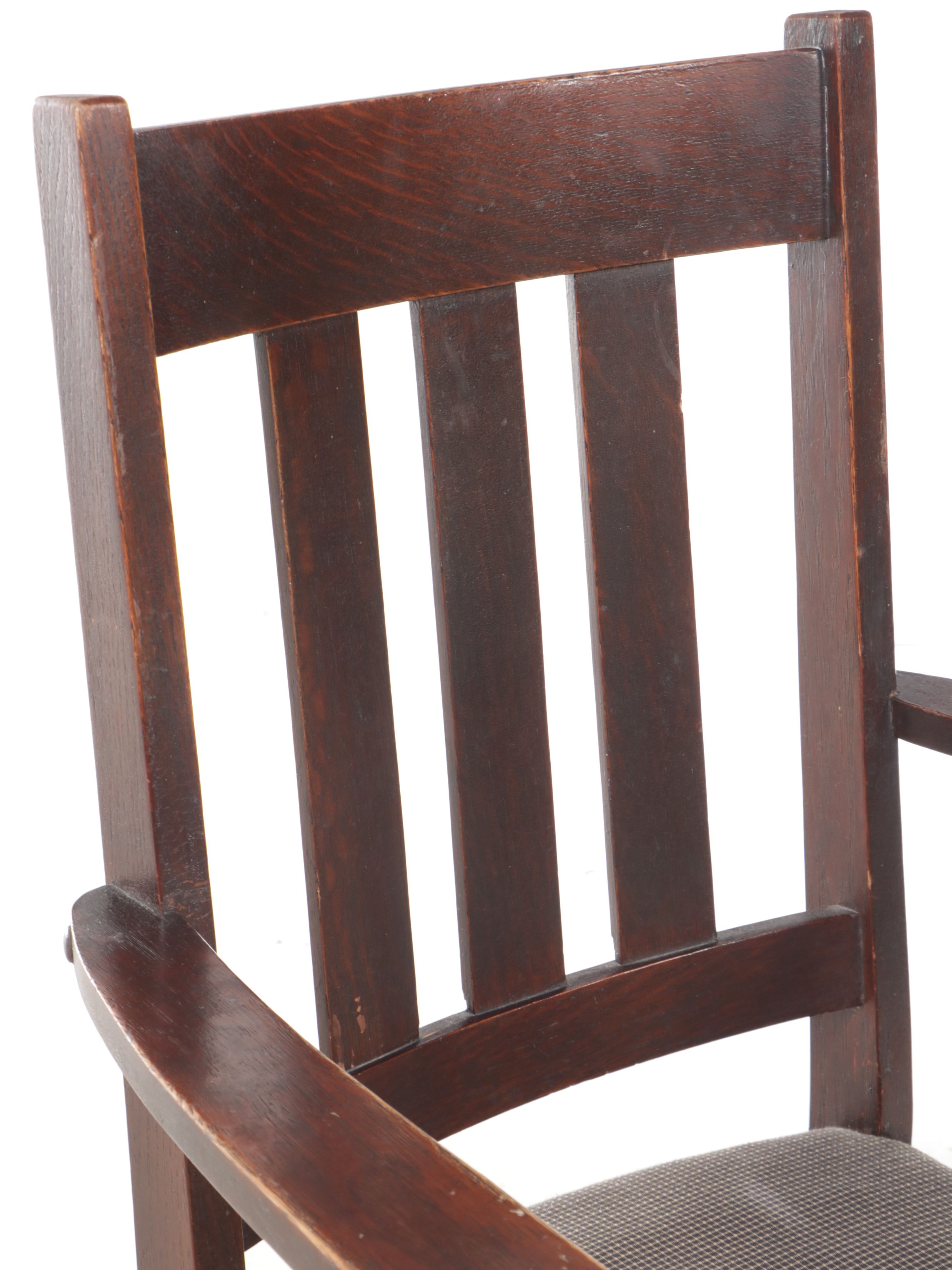 Craftsman Style Oak Armchair