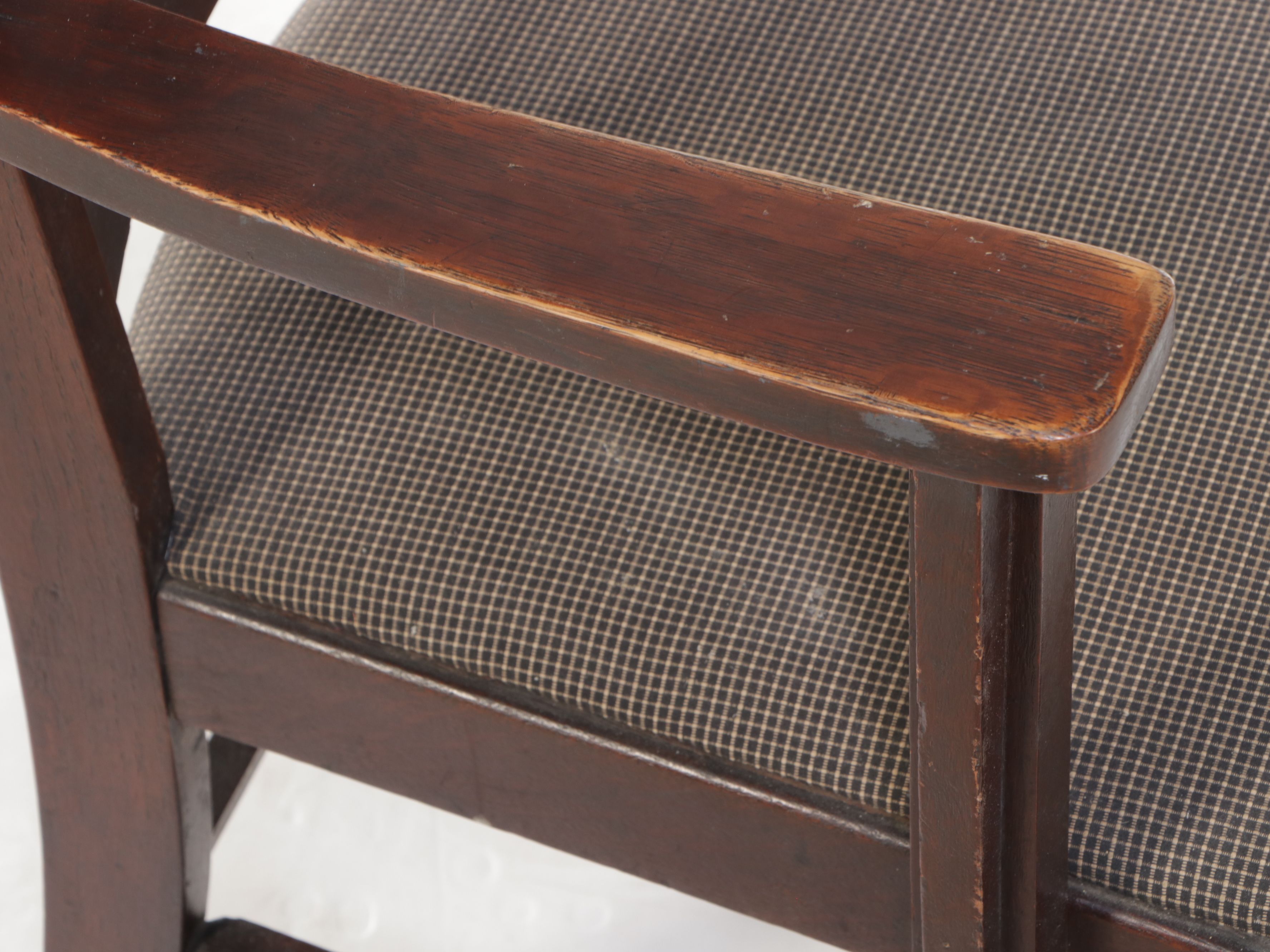 Craftsman Style Oak Armchair