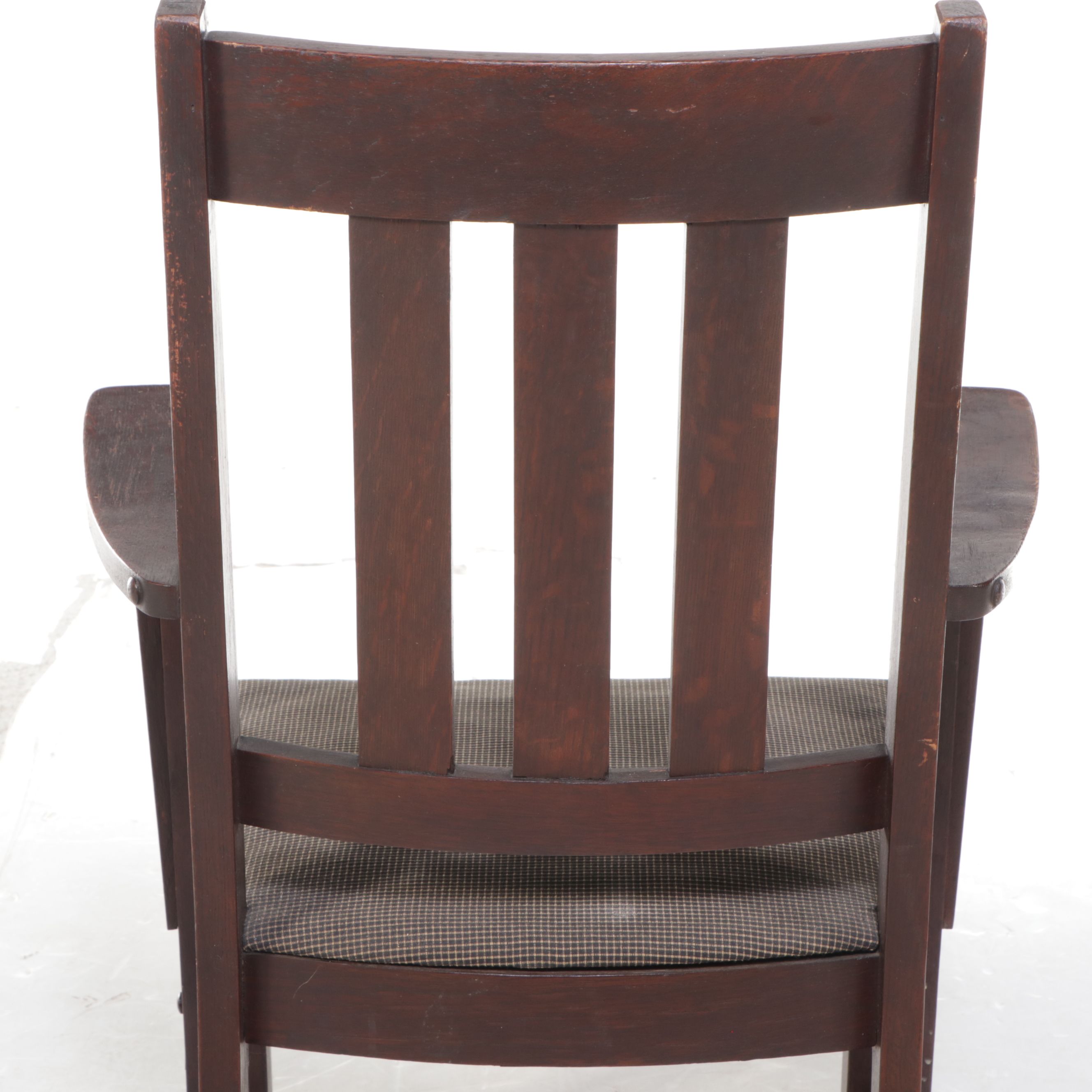 Craftsman Style Oak Armchair