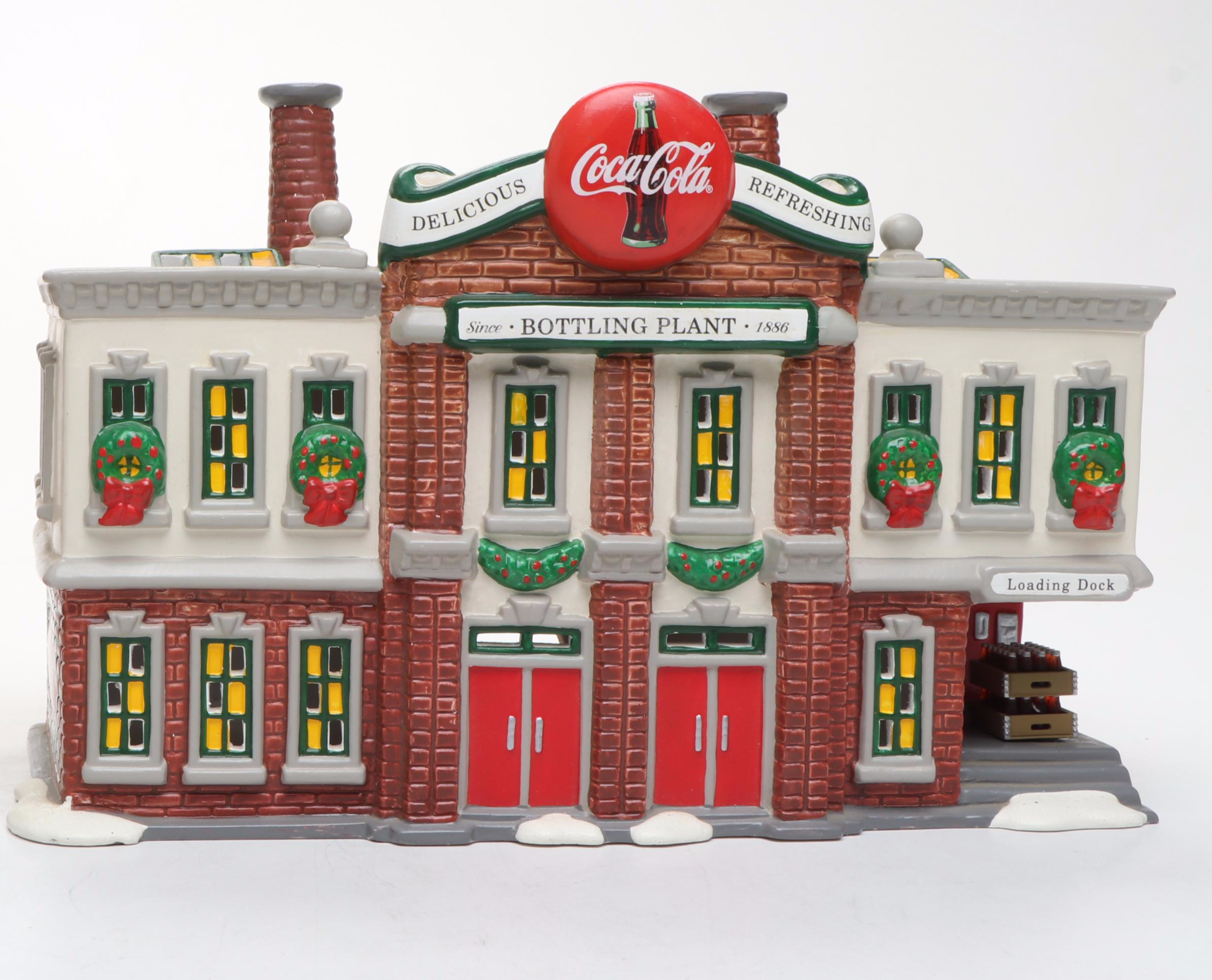 Department 56 "Snow Village" Coca-Cola Series Buildings and Accessories