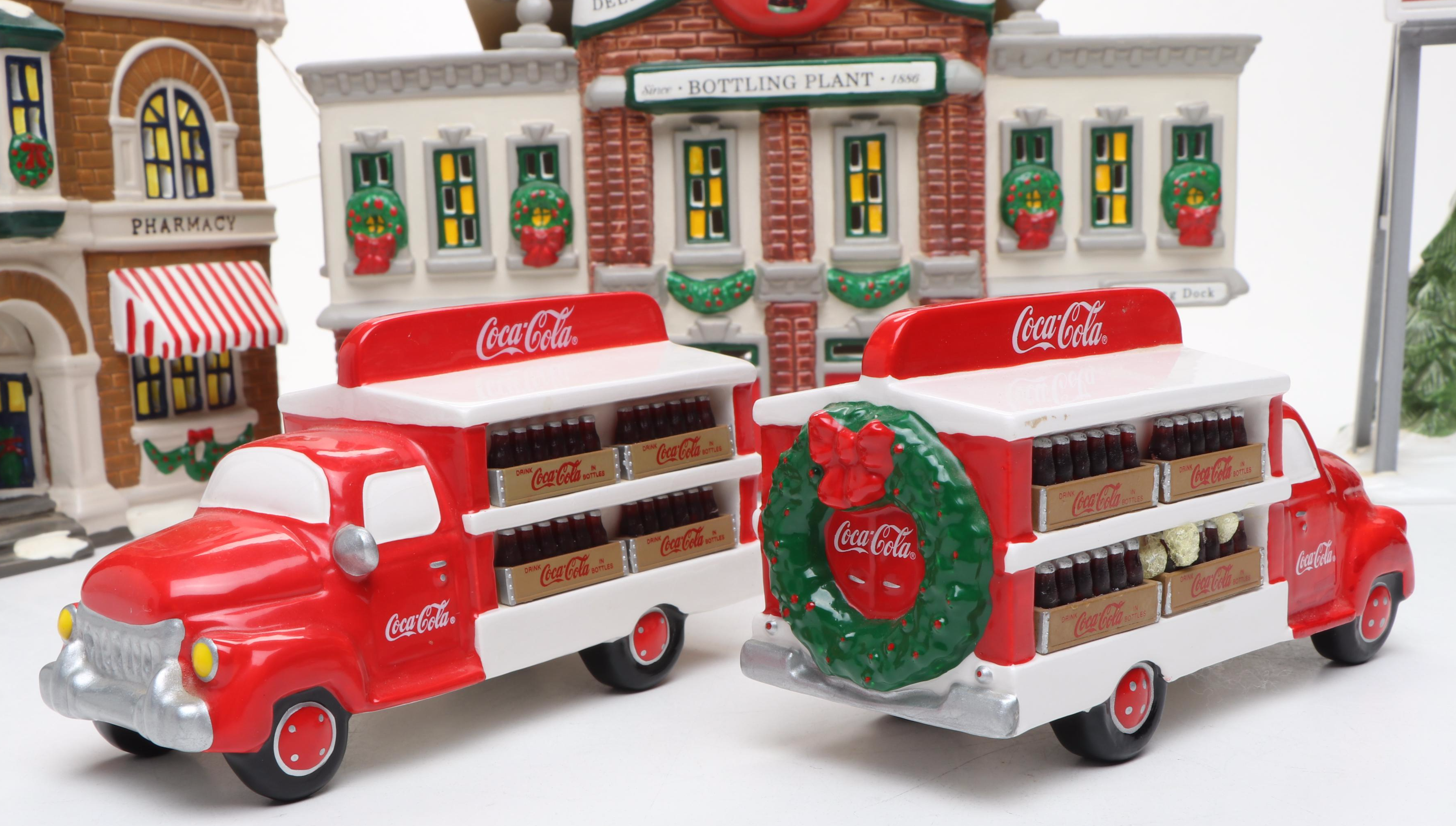 Department 56 "Snow Village" Coca-Cola Series Buildings and Accessories