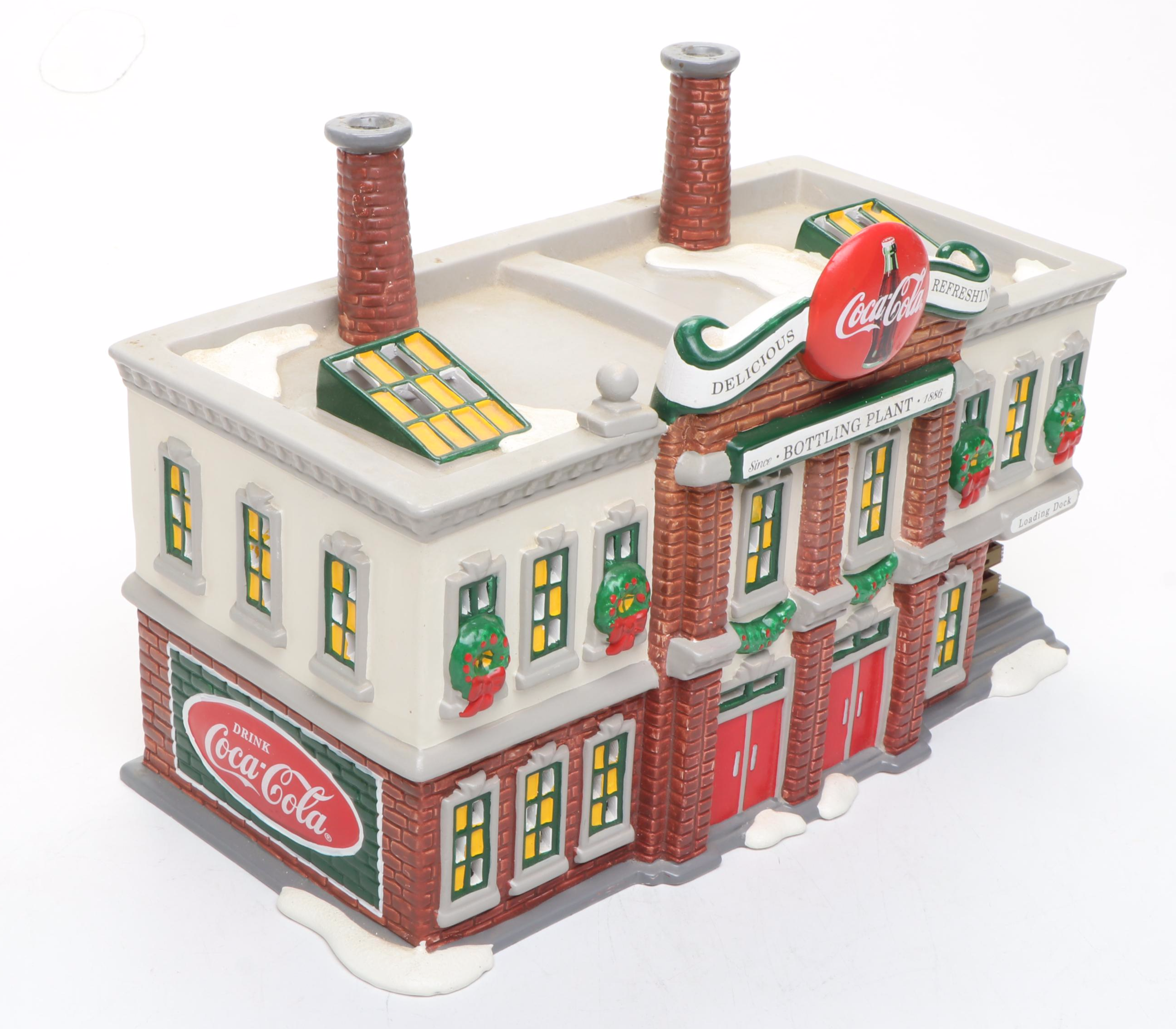 Department 56 "Snow Village" Coca-Cola Series Buildings and Accessories