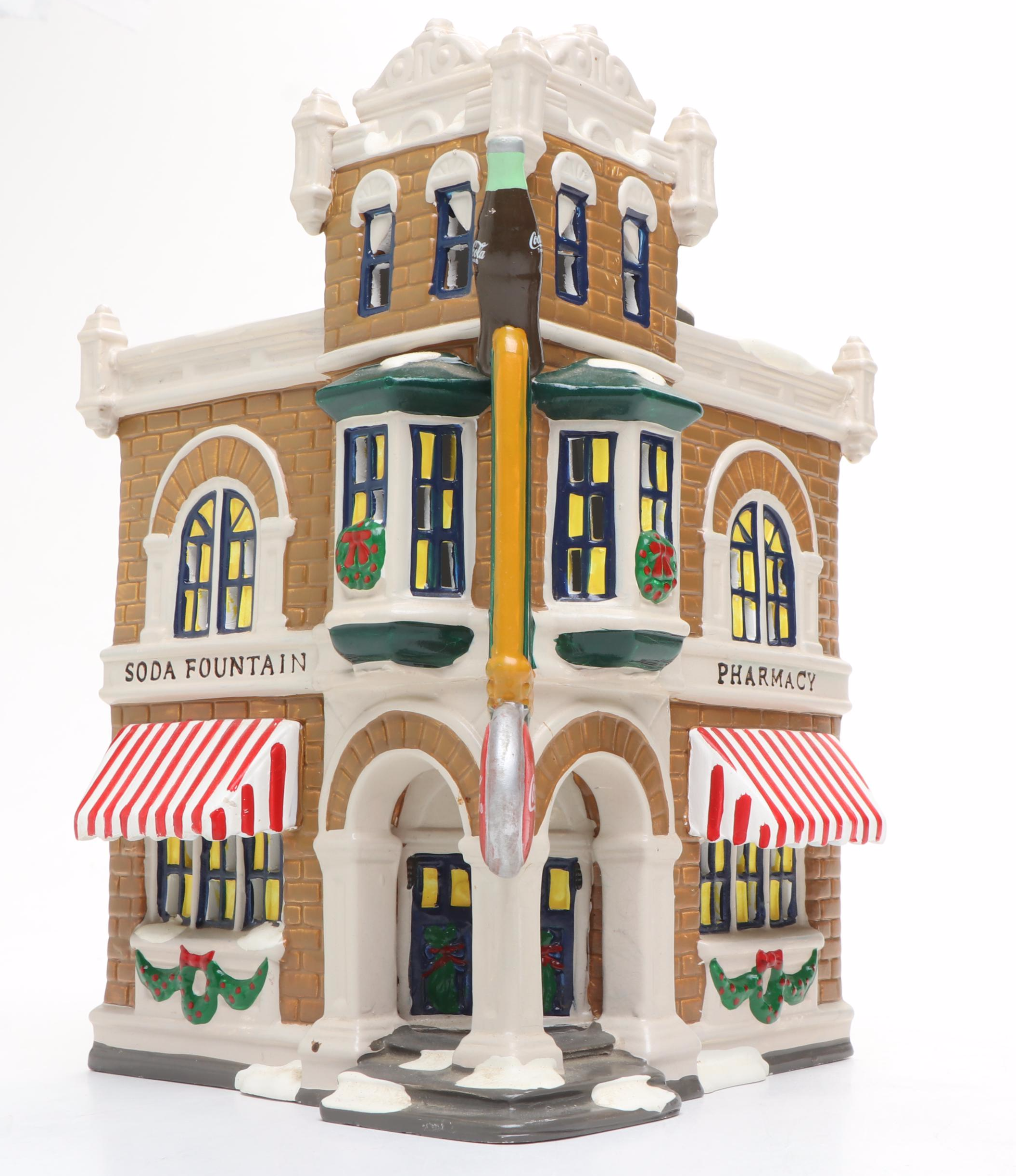 Department 56 "Snow Village" Coca-Cola Series Buildings and Accessories