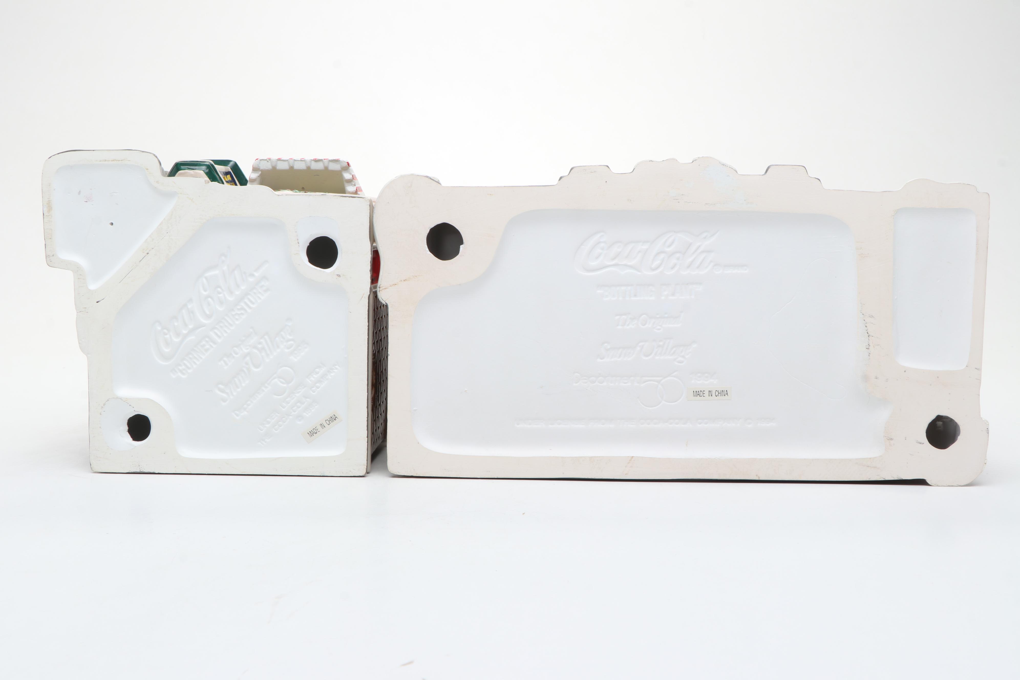 Department 56 "Snow Village" Coca-Cola Series Buildings and Accessories
