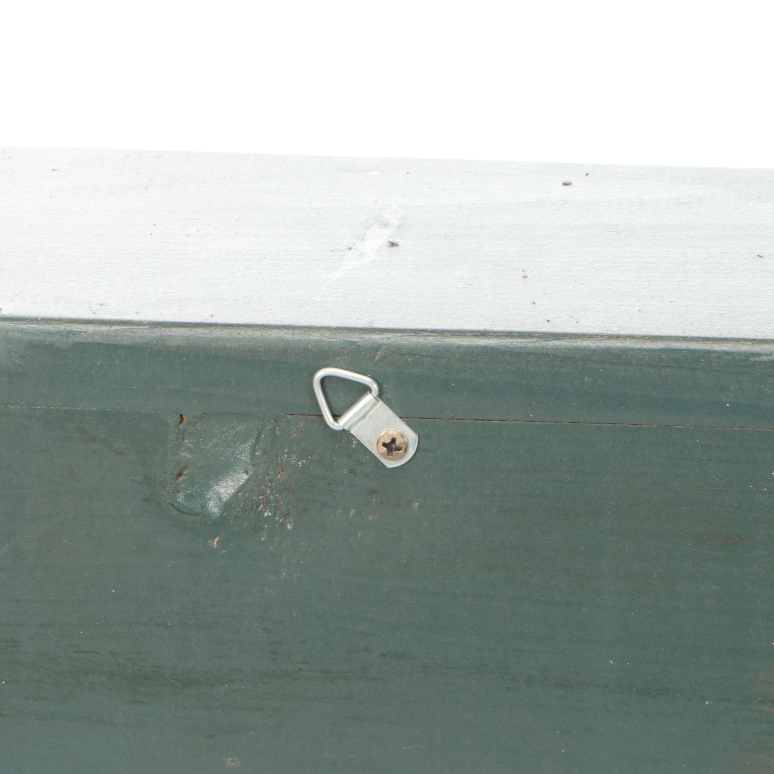 Wooden Oar Hanging Coat Rack