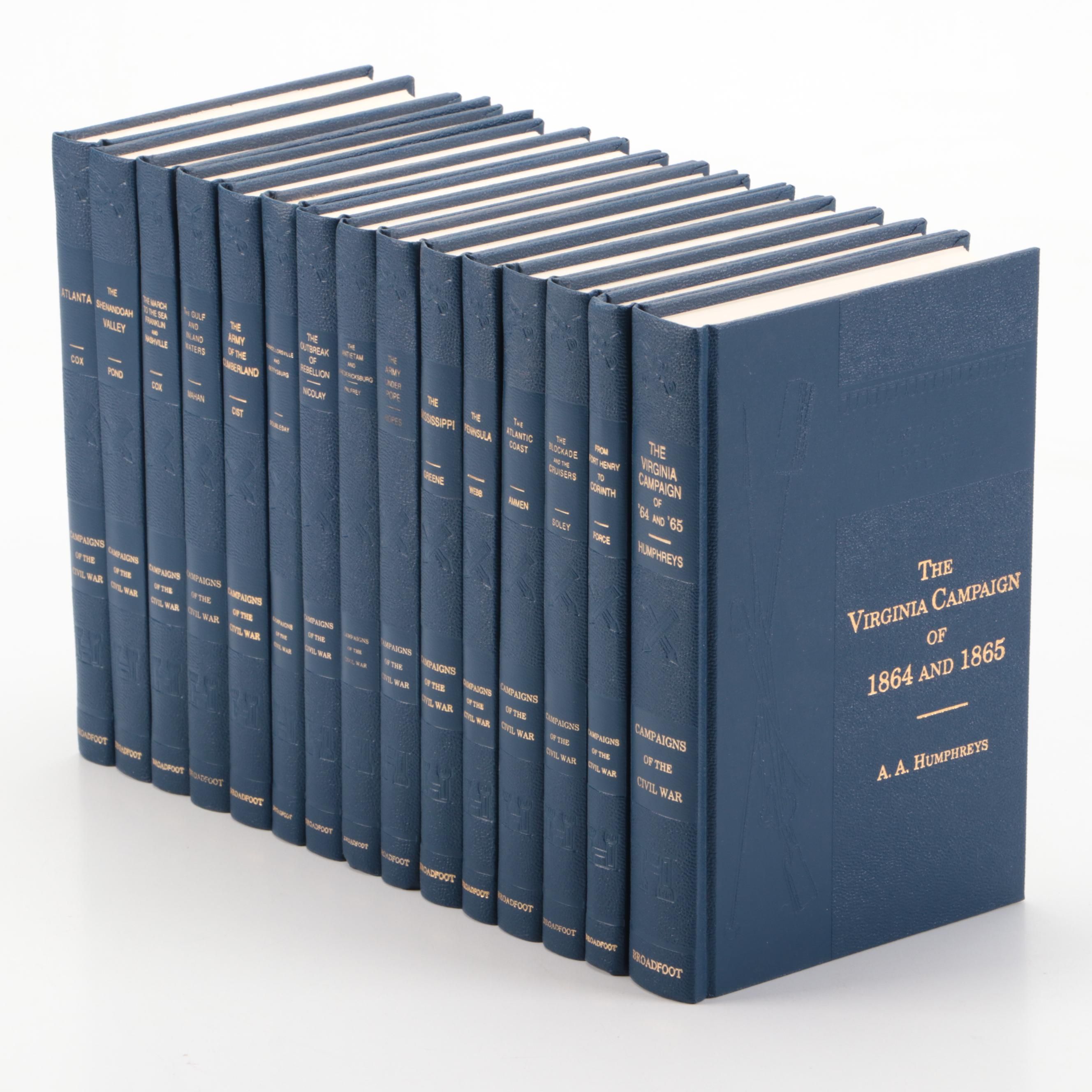 "Campaigns of the Civil War" Fifteen-Volume Set, Late 20th Century
