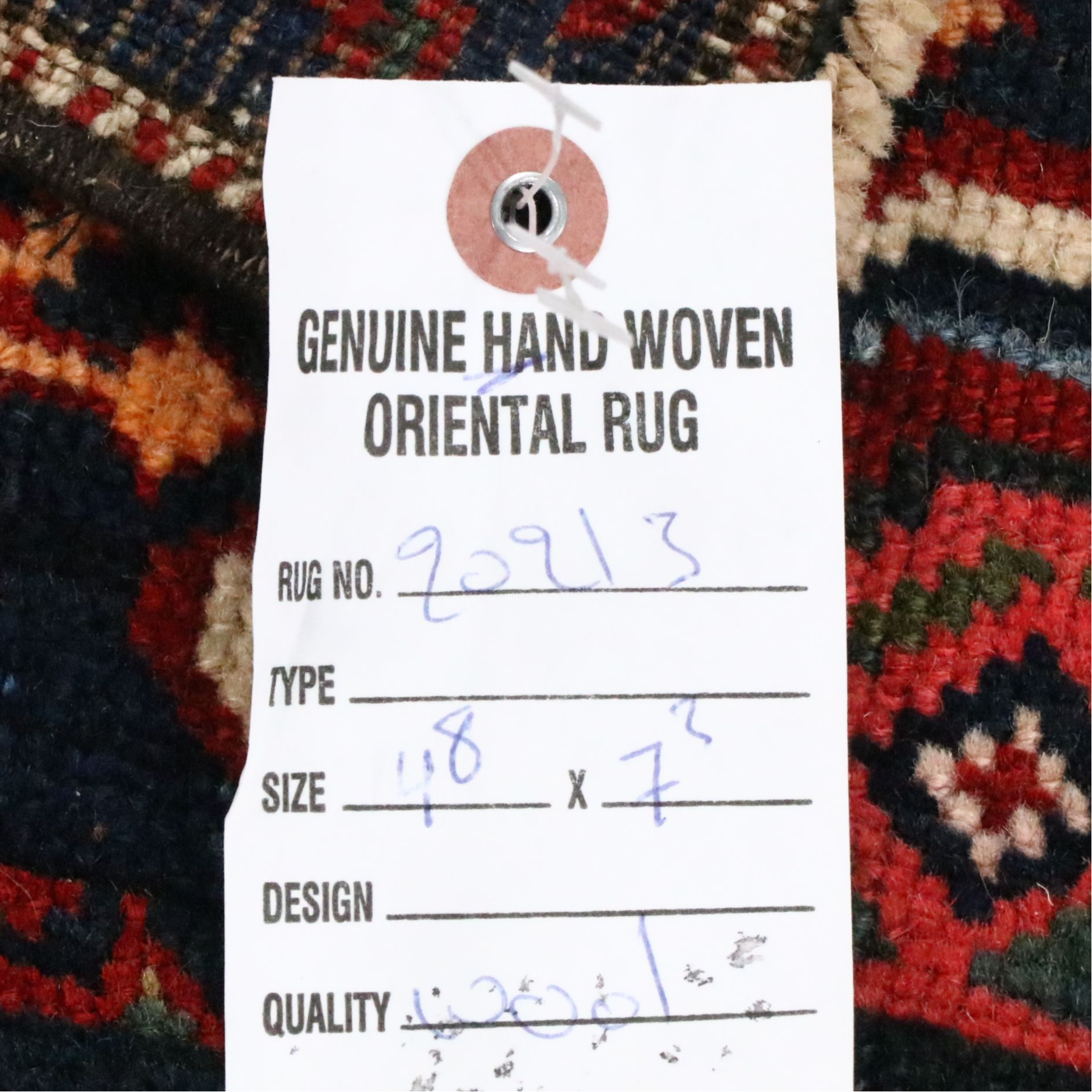 4'10 x 7'4 Hand-Knotted Caucasian Kazak Area Rug