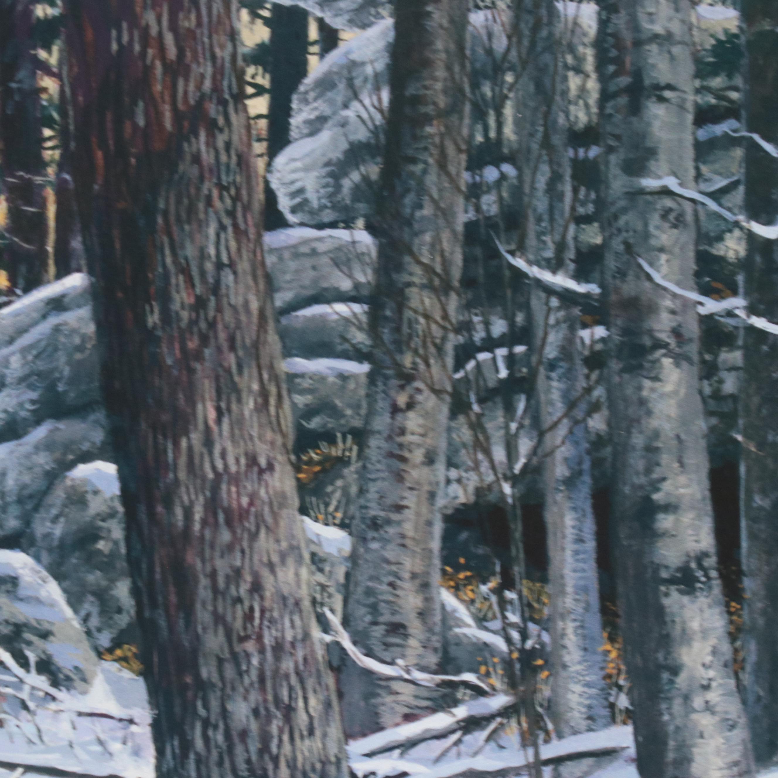 James Kevin Torline Giclée "Winter Wolves," 2006