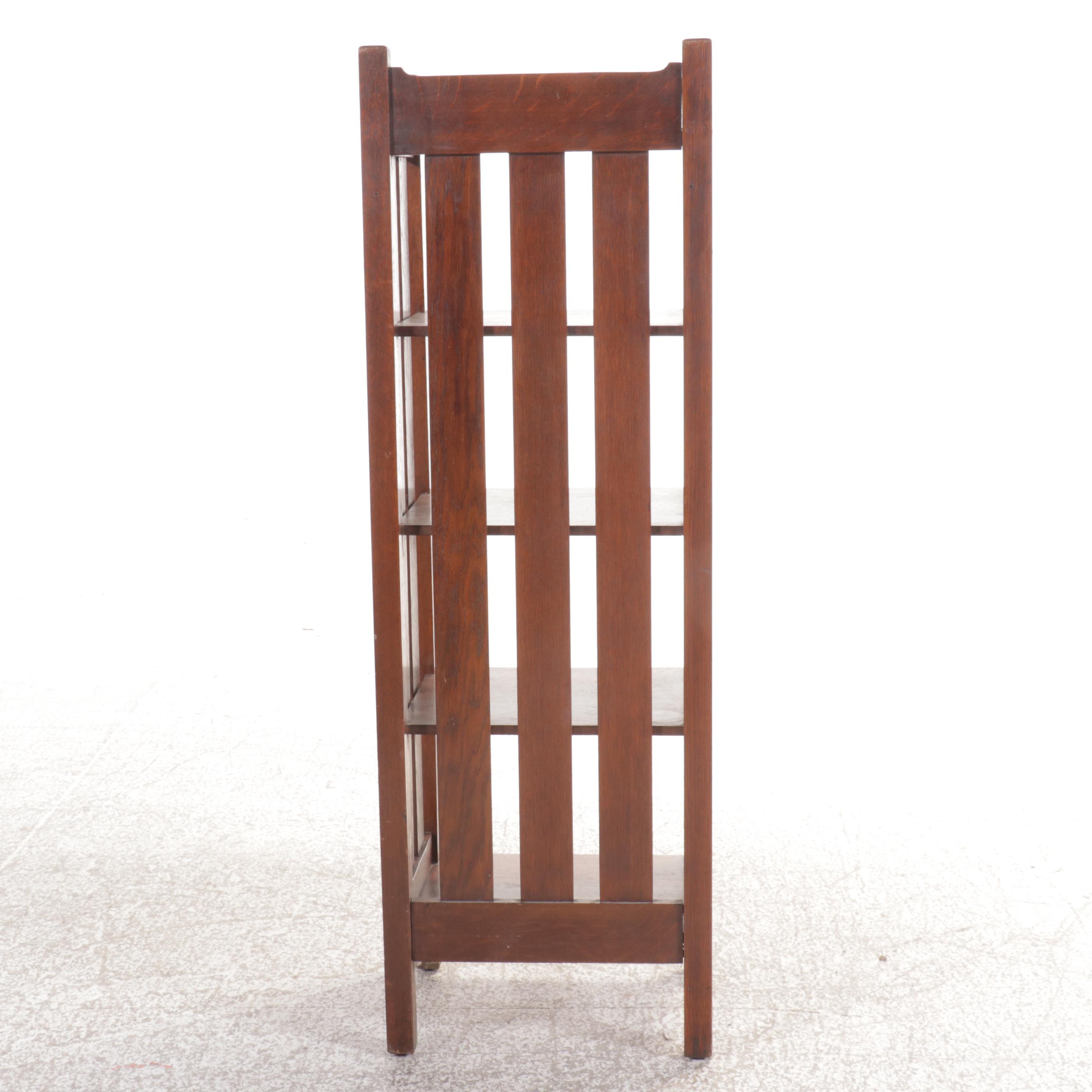 Stickley Brothers Magazine Stand, Early to Mid 20th Century