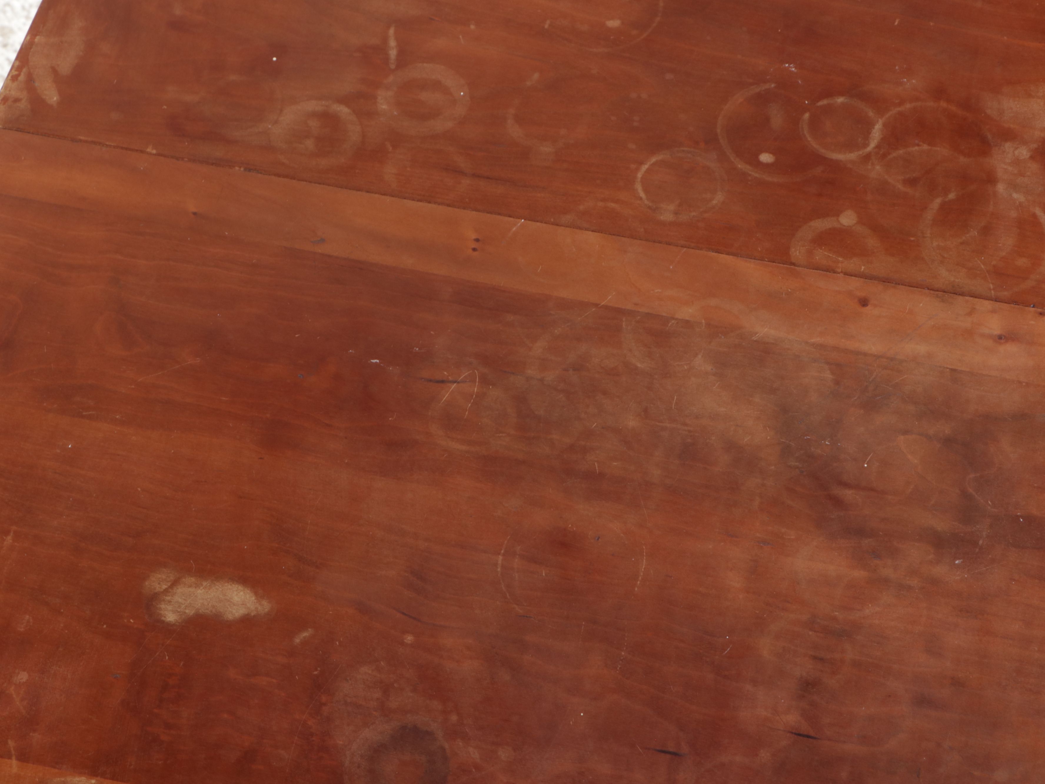 Pair of Early American Style Cherry Pembroke Tables, Early 20th Century