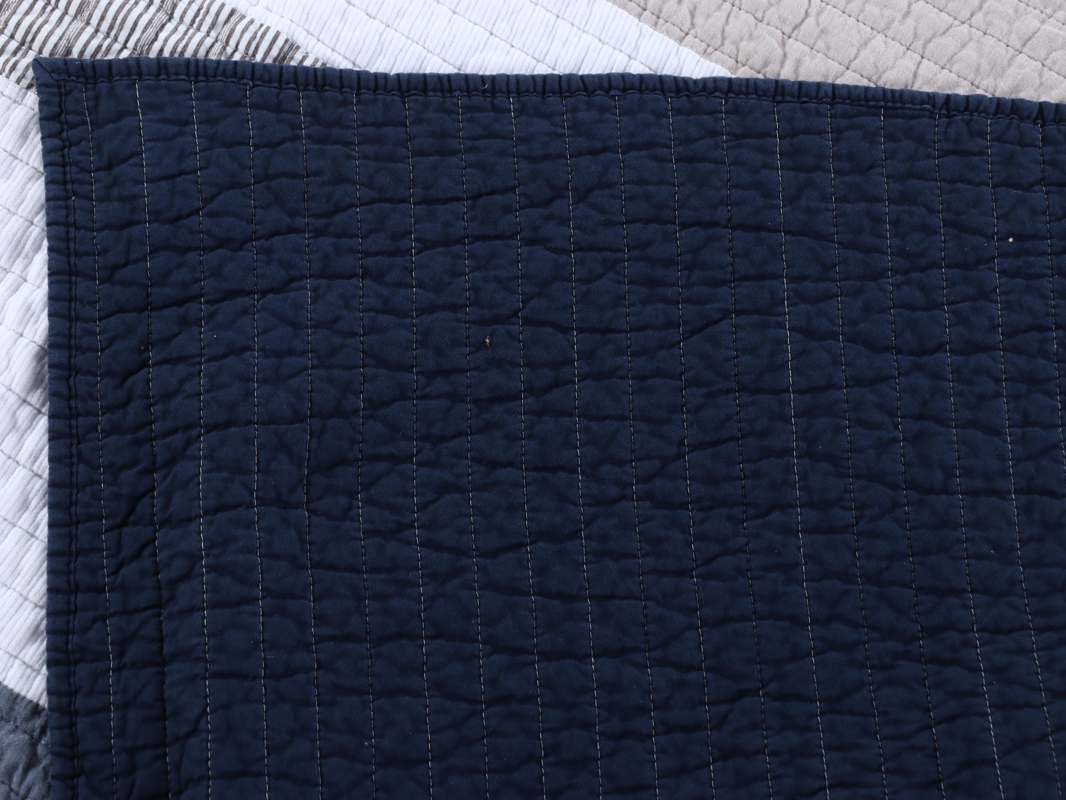 Nautica Cotton and Other Fabric Quilts and Bed Pillows