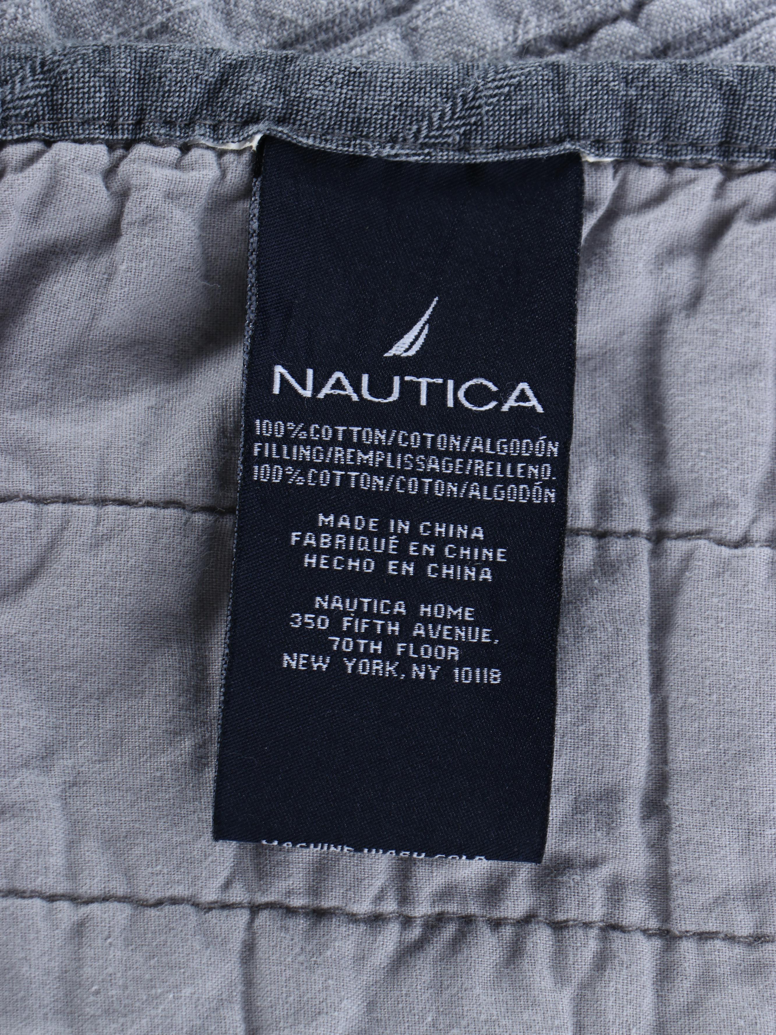 Nautica Cotton and Other Fabric Quilts and Bed Pillows