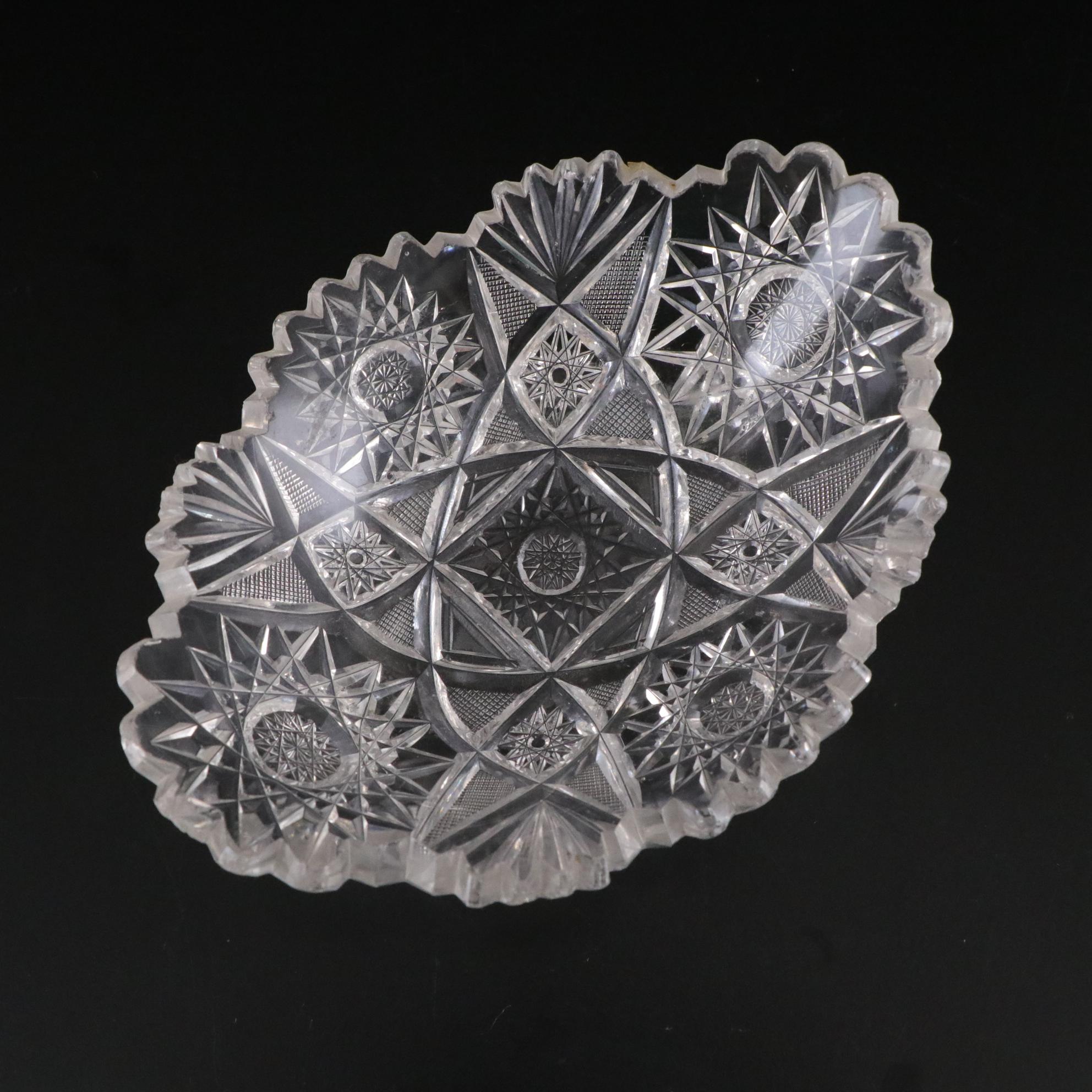 Avon "Cape Cod" Pressed Glass Butter Dish with Crystal Candlesticks and More