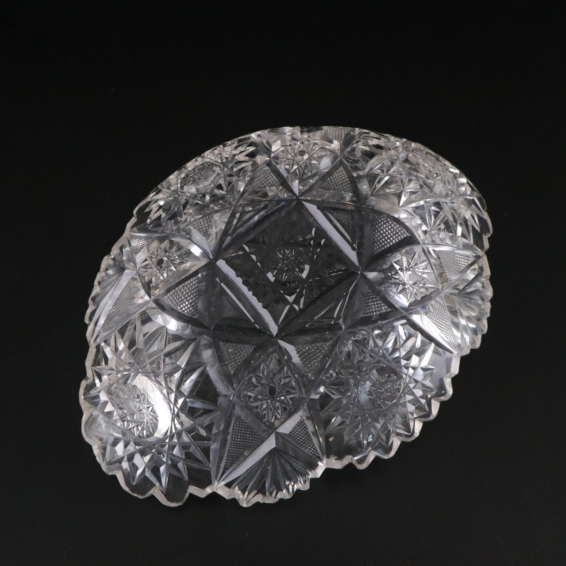 Avon "Cape Cod" Pressed Glass Butter Dish with Crystal Candlesticks and More