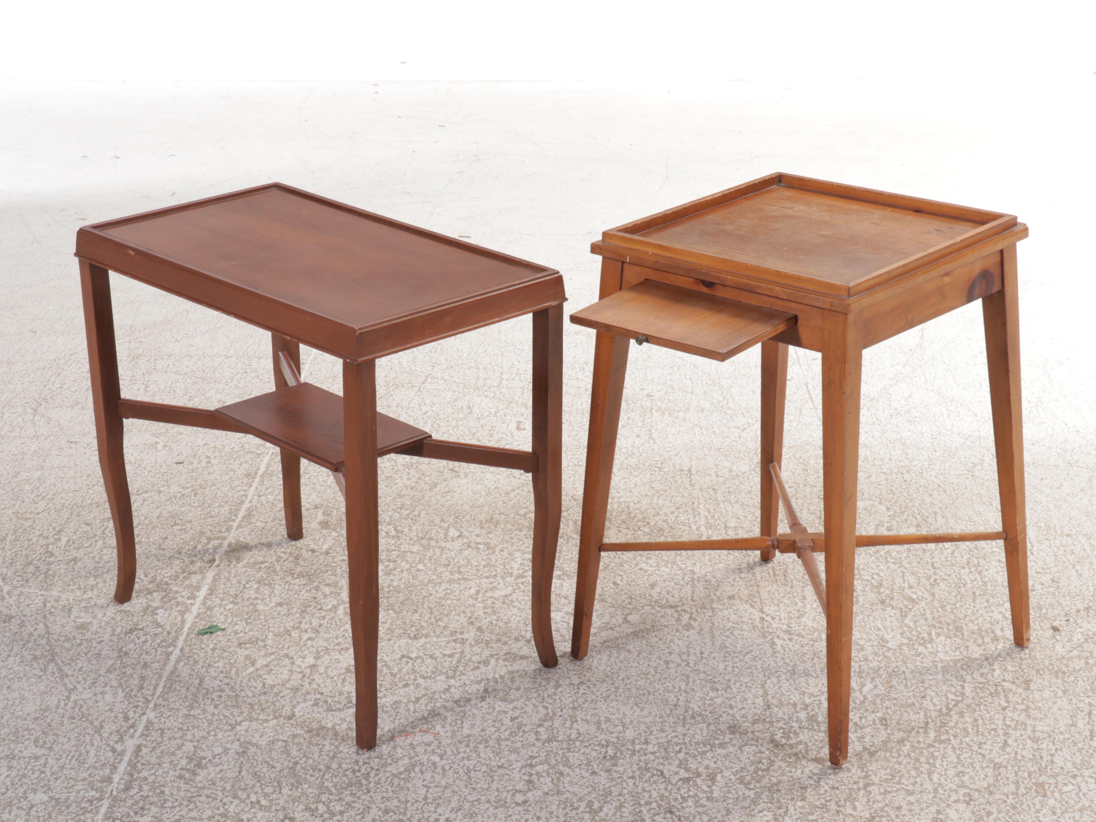 Lane Furniture Museum of American Folk Art Reproduction and Other Side Table