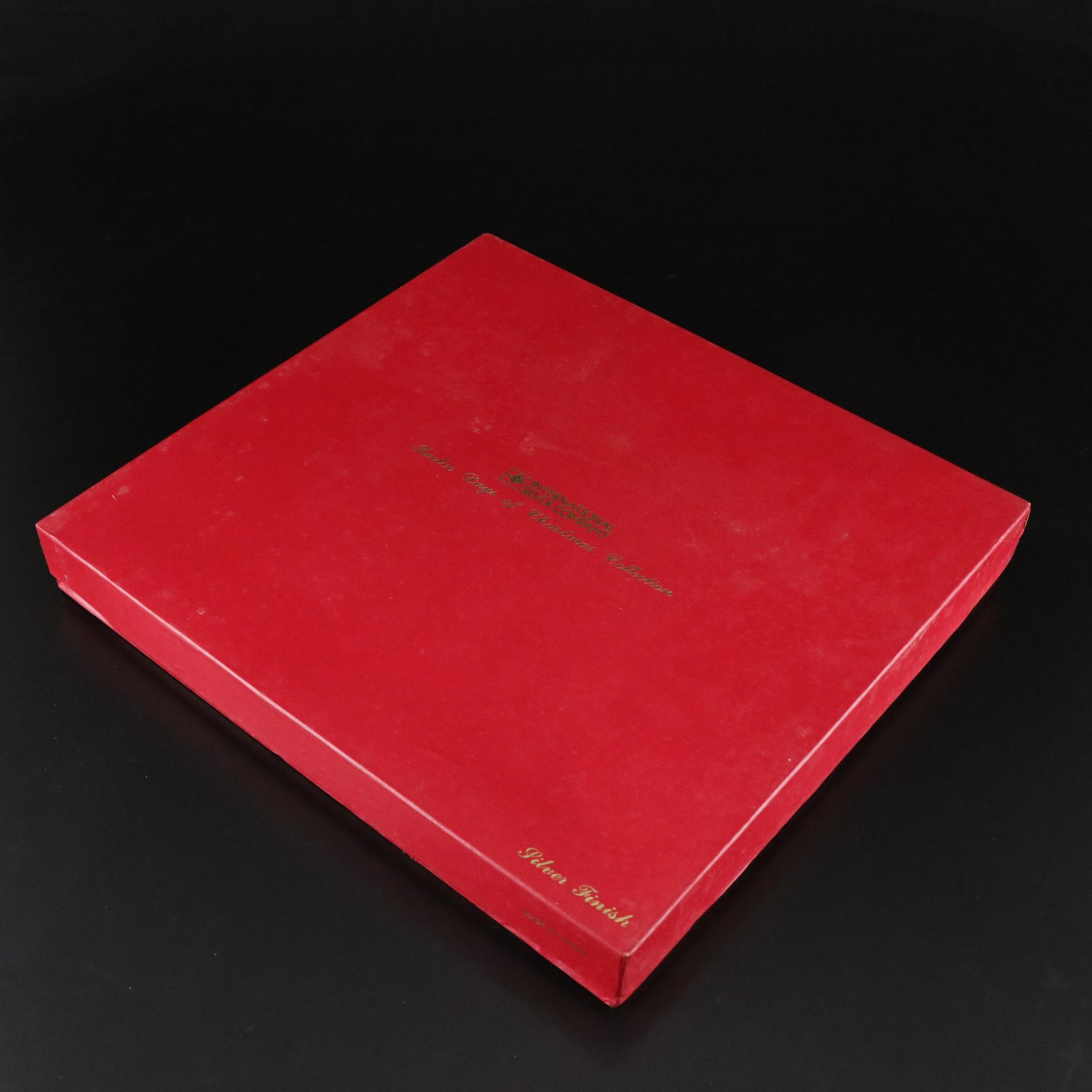 International Silver "Twelve Days of Christmas" Silver Finished Ornament Set