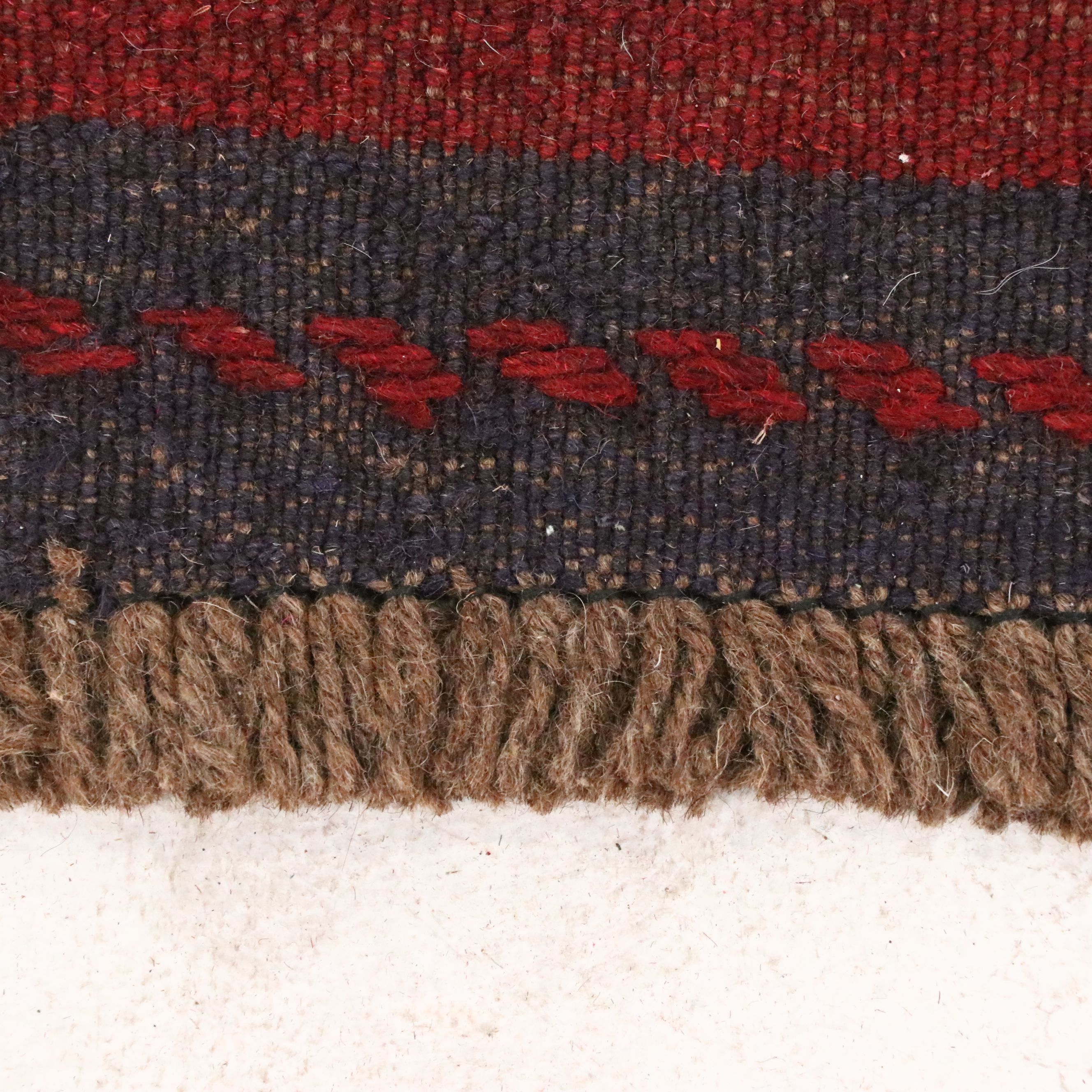 1'11 x 8'6 Handwoven Afghan Mashwani Carpet Runner