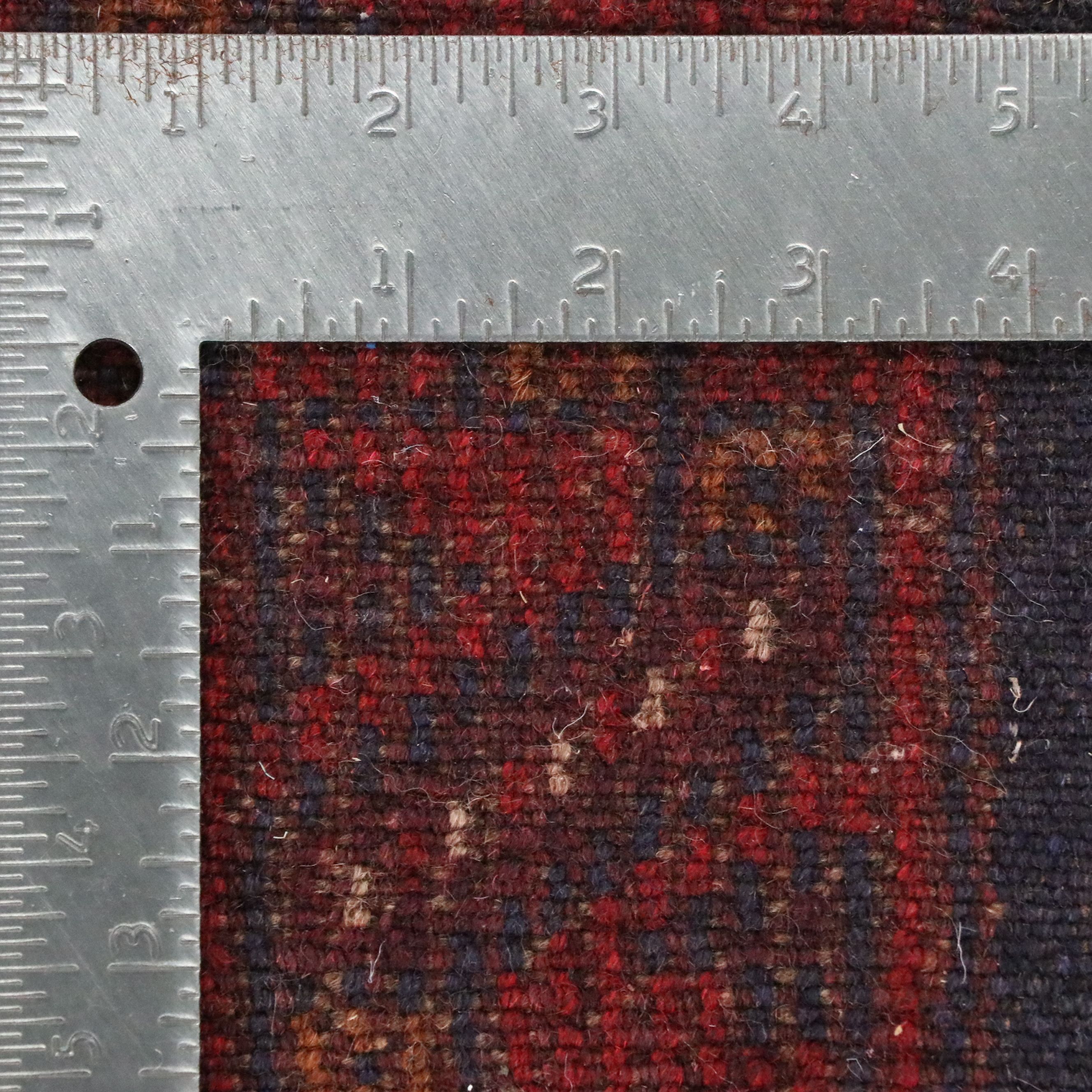 1'11 x 8'6 Handwoven Afghan Mashwani Carpet Runner