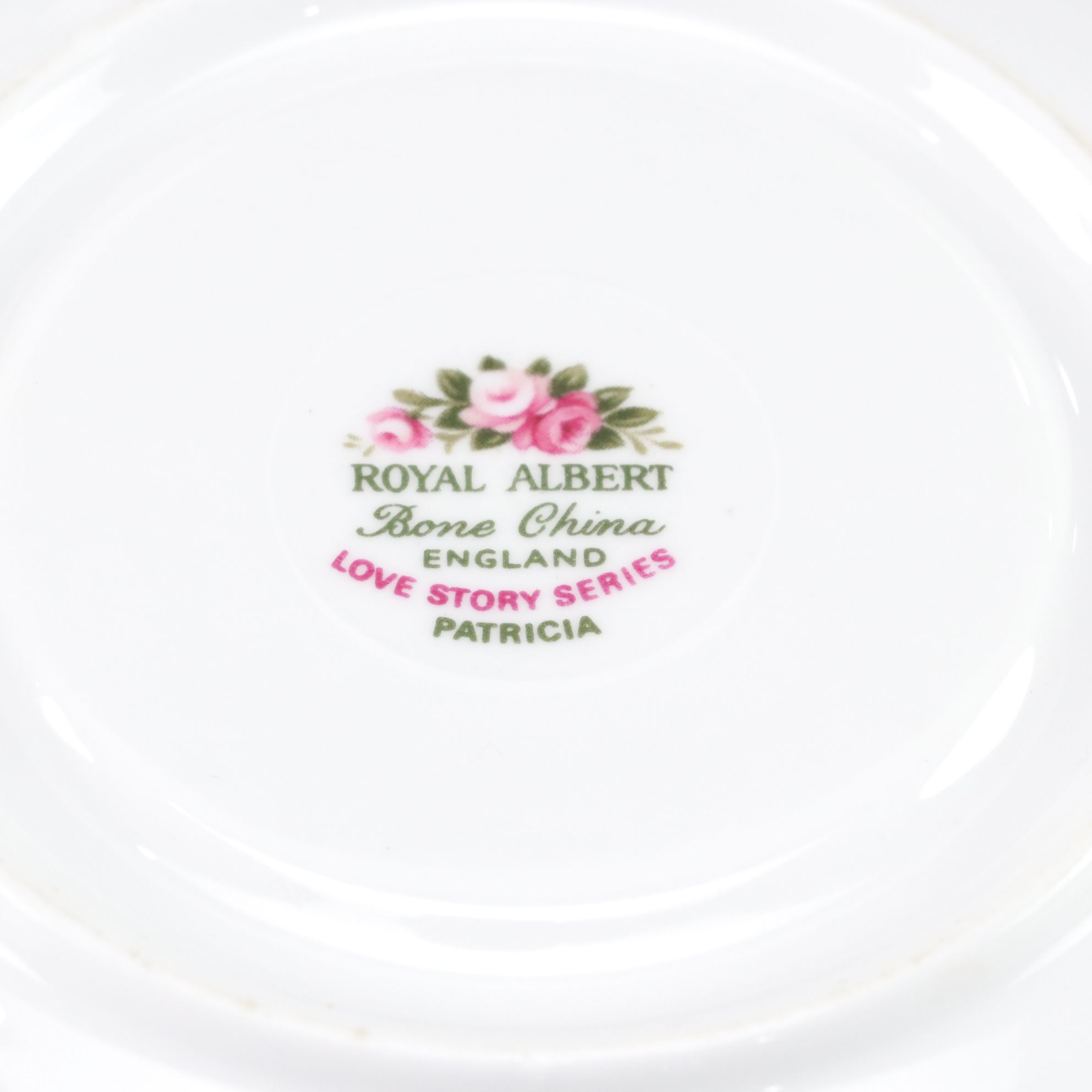 Royal Albert "Love Story Series" Porcelain Teacups, Set of Four