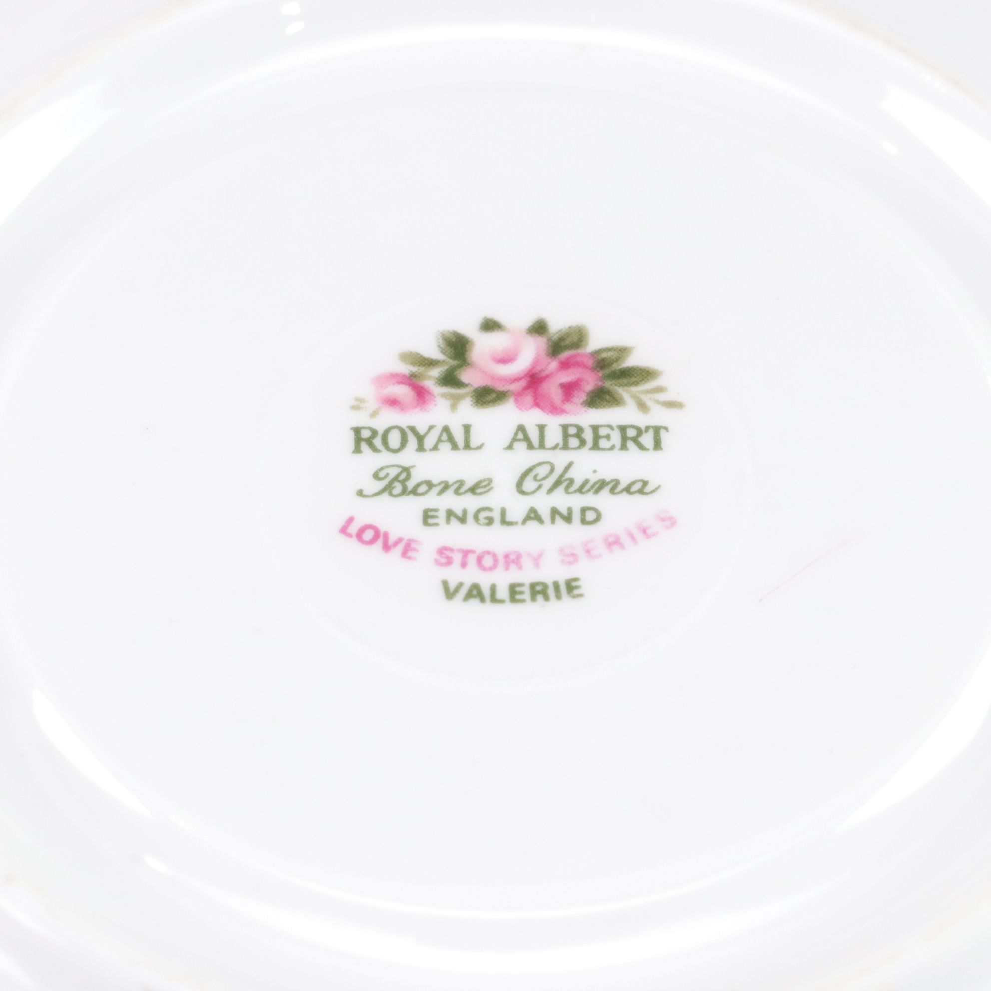 Royal Albert "Love Story Series" Porcelain Teacups, Set of Four