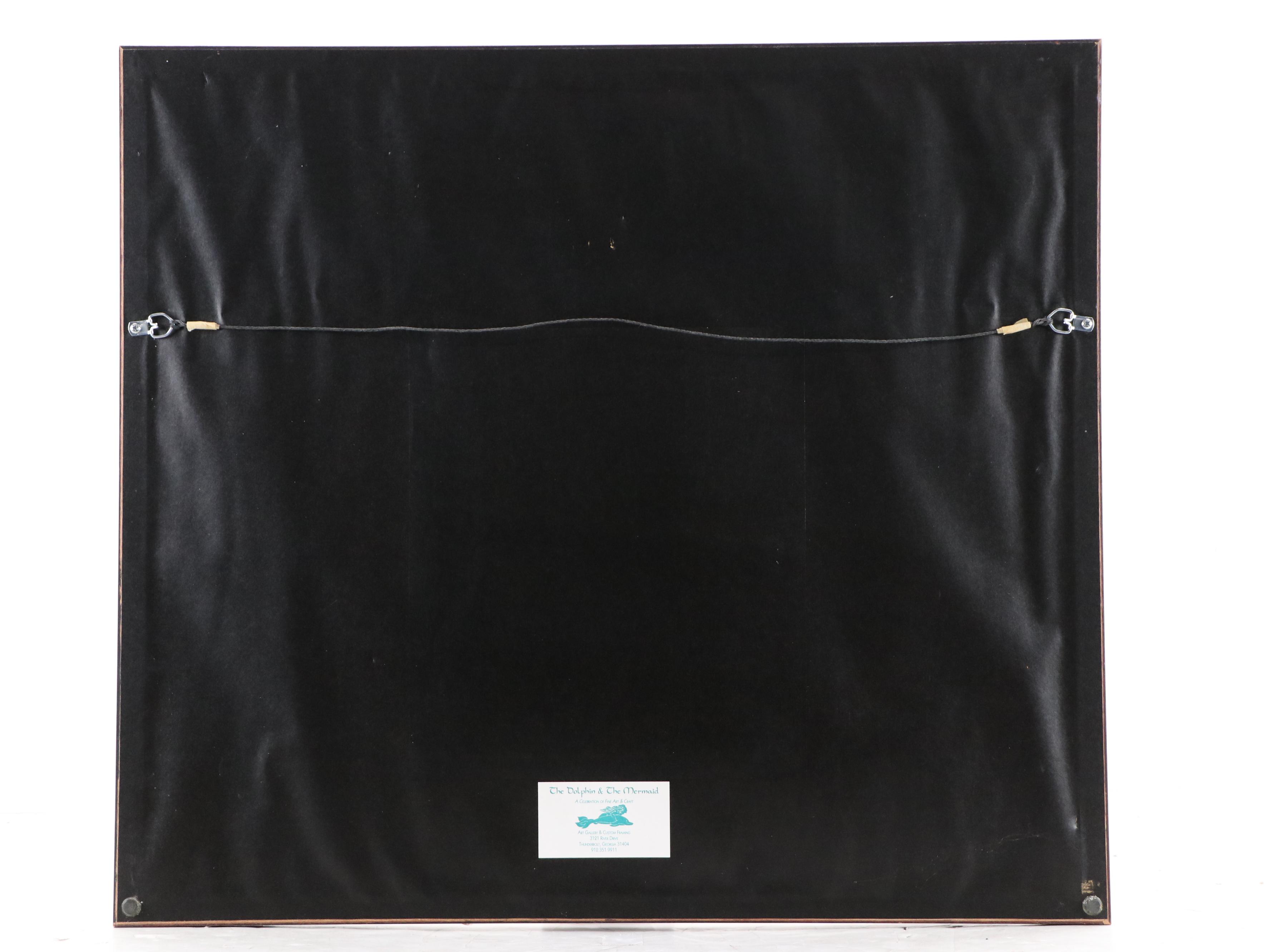 Cityscape Offset Lithograph "Savannah - 'The Beautiful Lady'," 1995