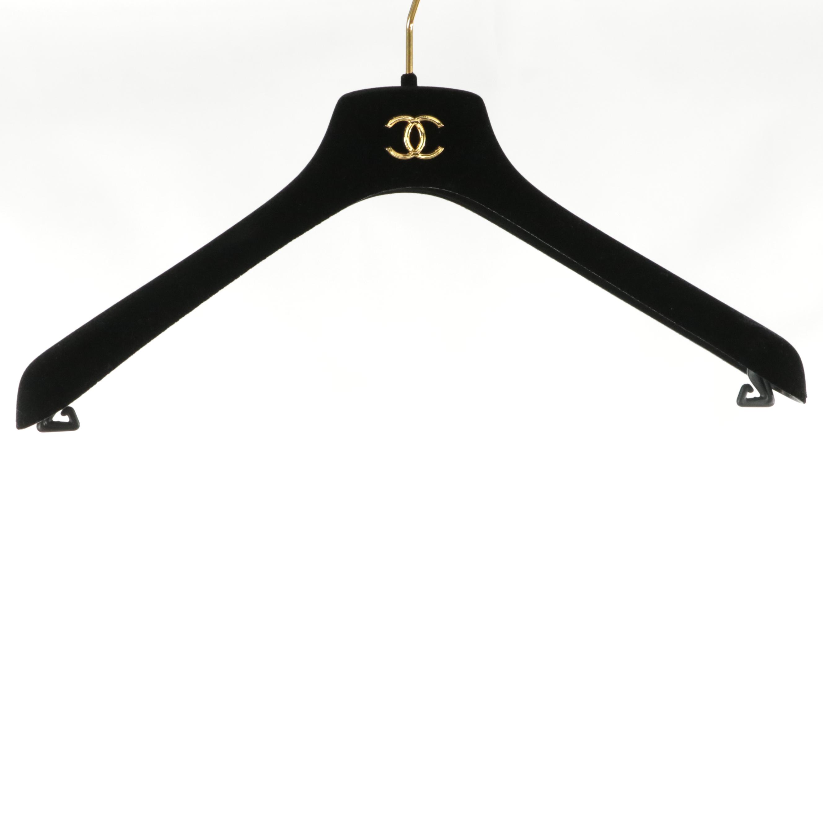 Chanel Tweed Collarless Jacket with Bouclé Trim CC Buttons