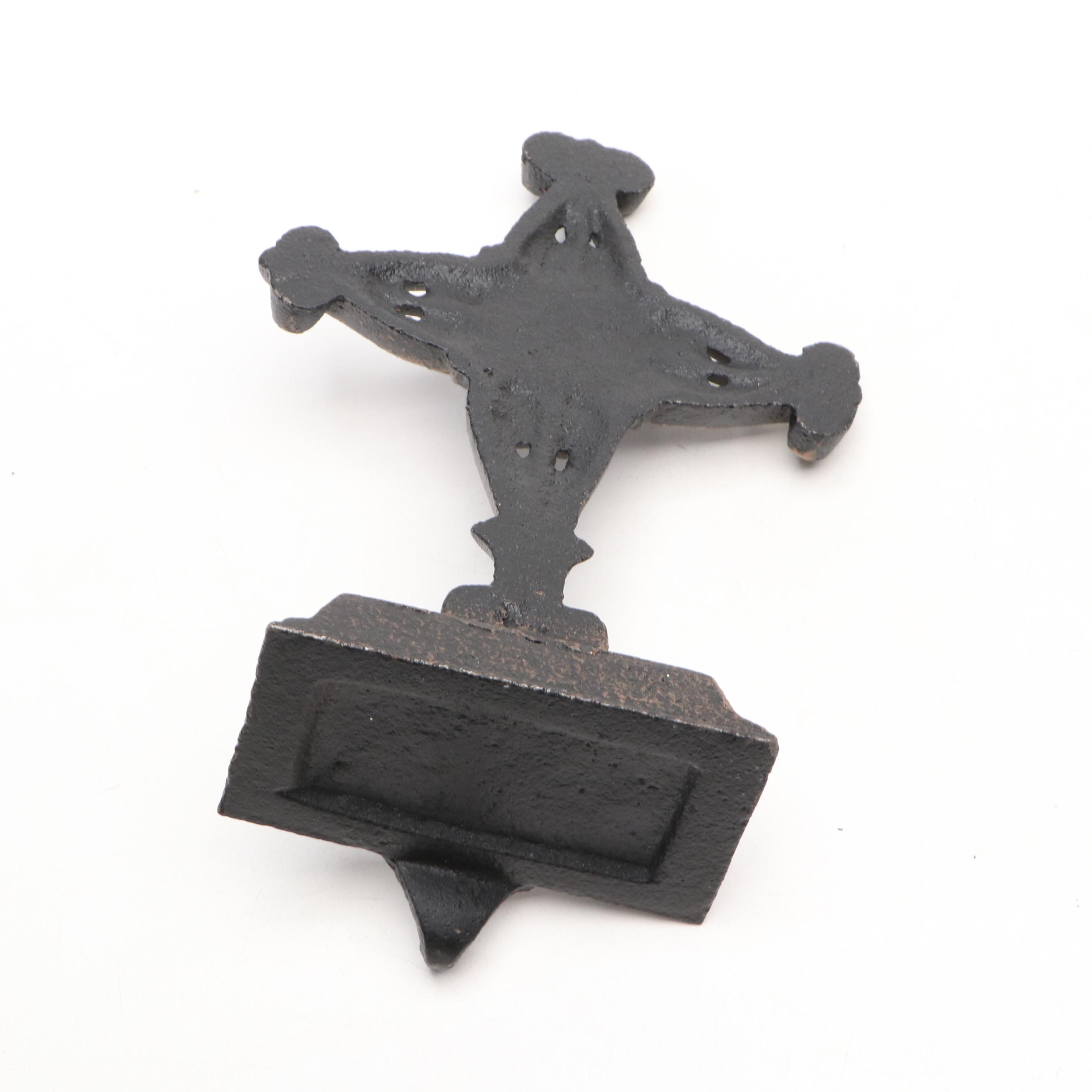 Mantel Stocking Holders with Ornaments and Other Christmas Décor