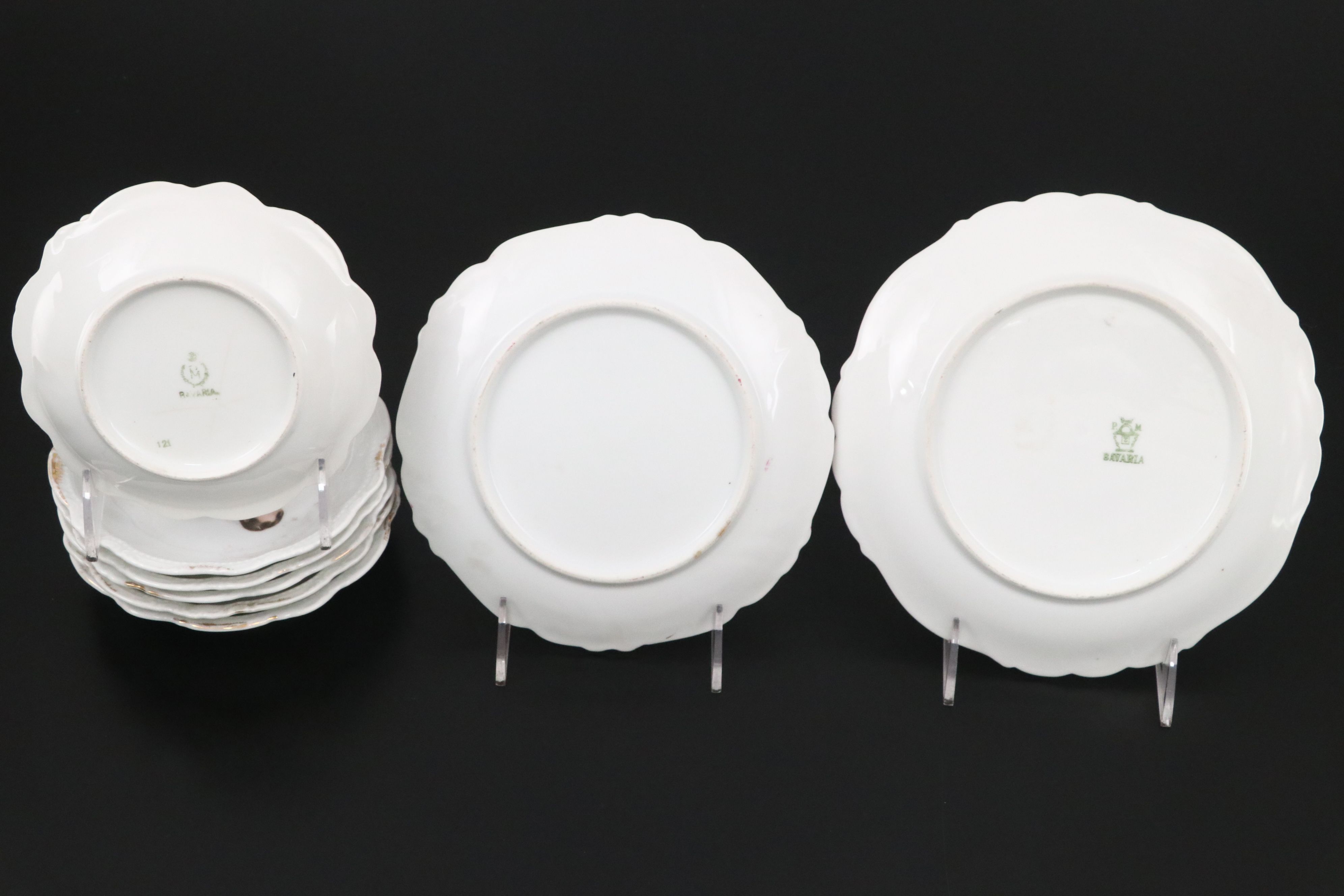 Bavarian Napoleon Portraiture Porcelain Ware, Late 19th/Early 20th Century