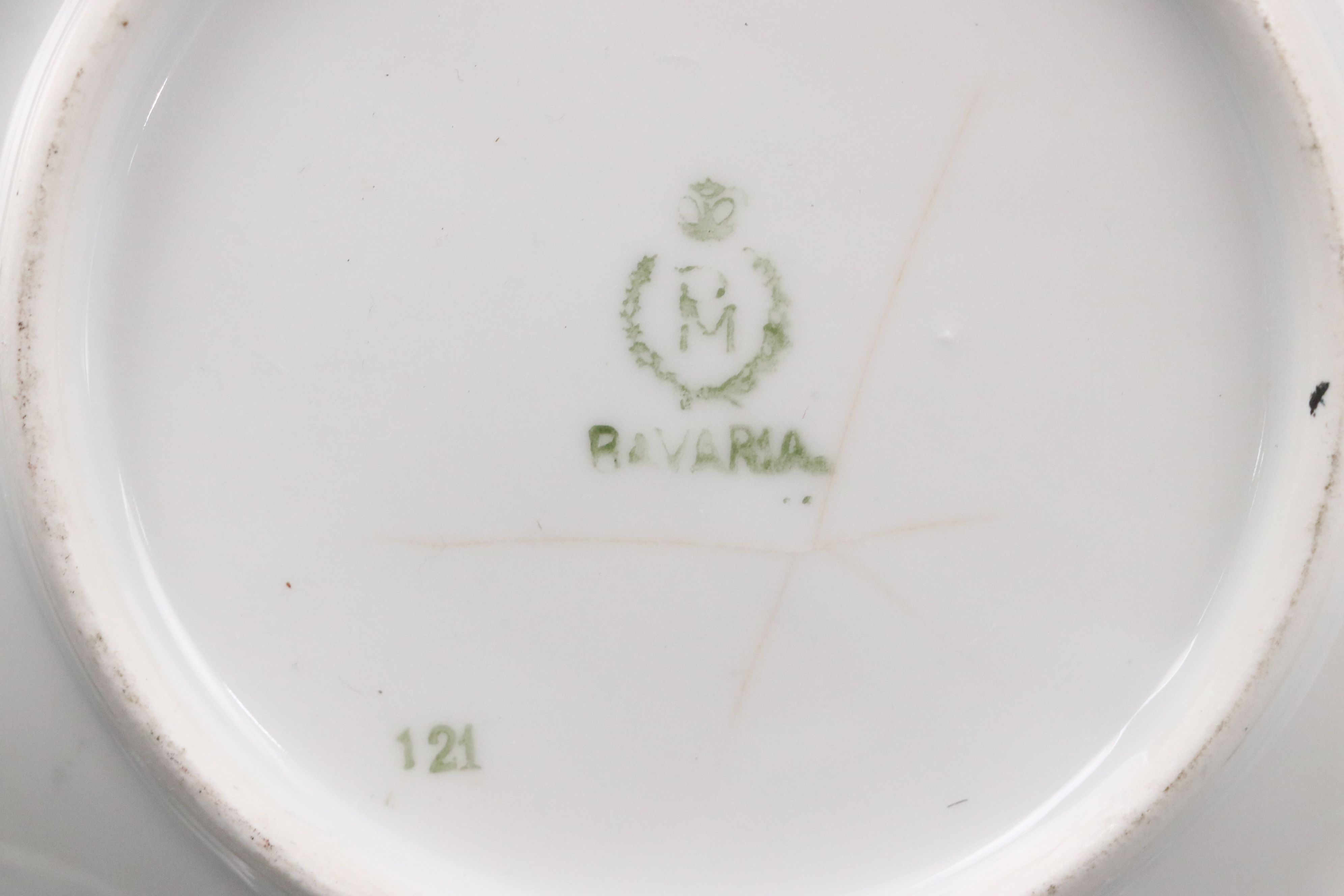 Bavarian Napoleon Portraiture Porcelain Ware, Late 19th/Early 20th Century